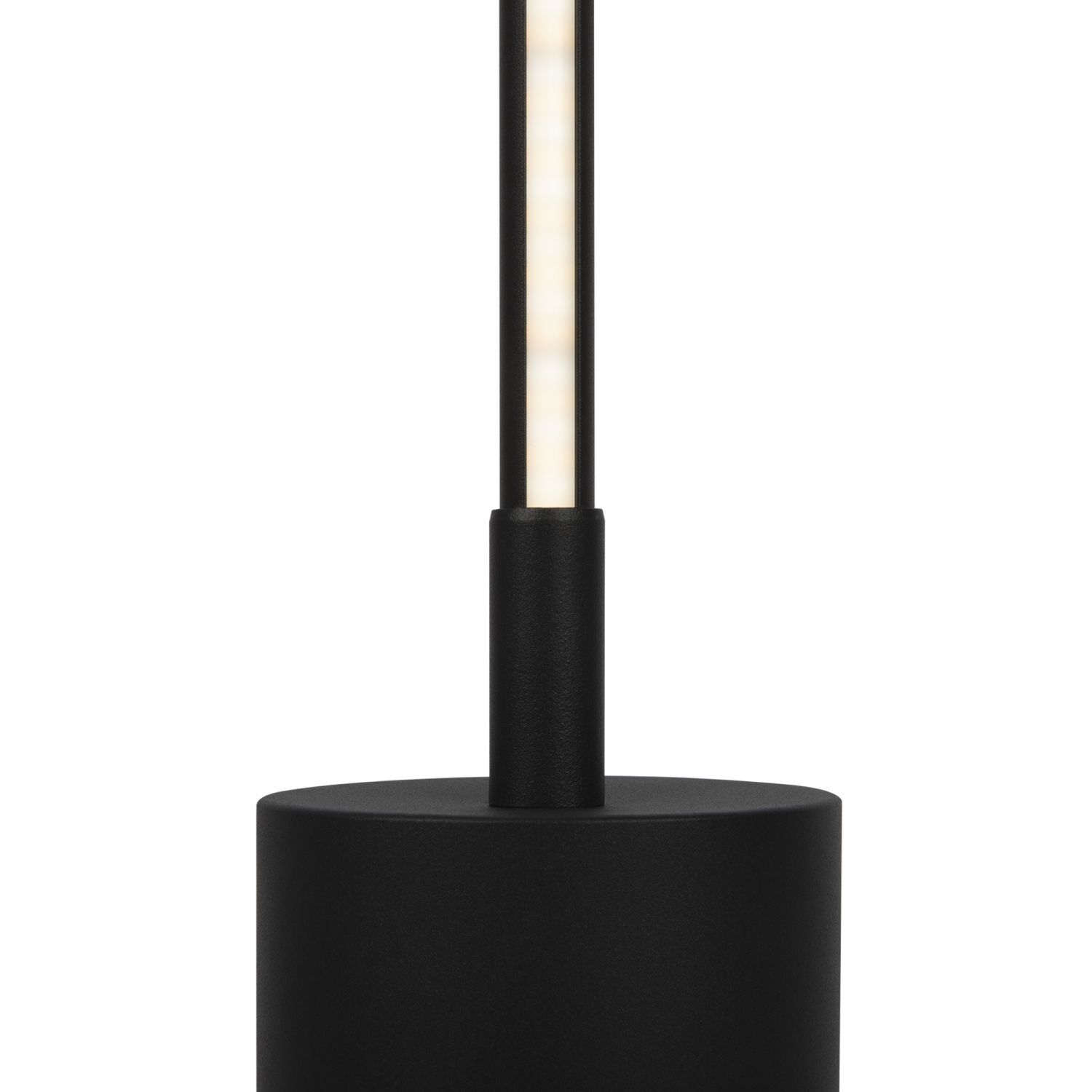 Lampadaire LED à intensité variable Métal 145 cm de haut Noir