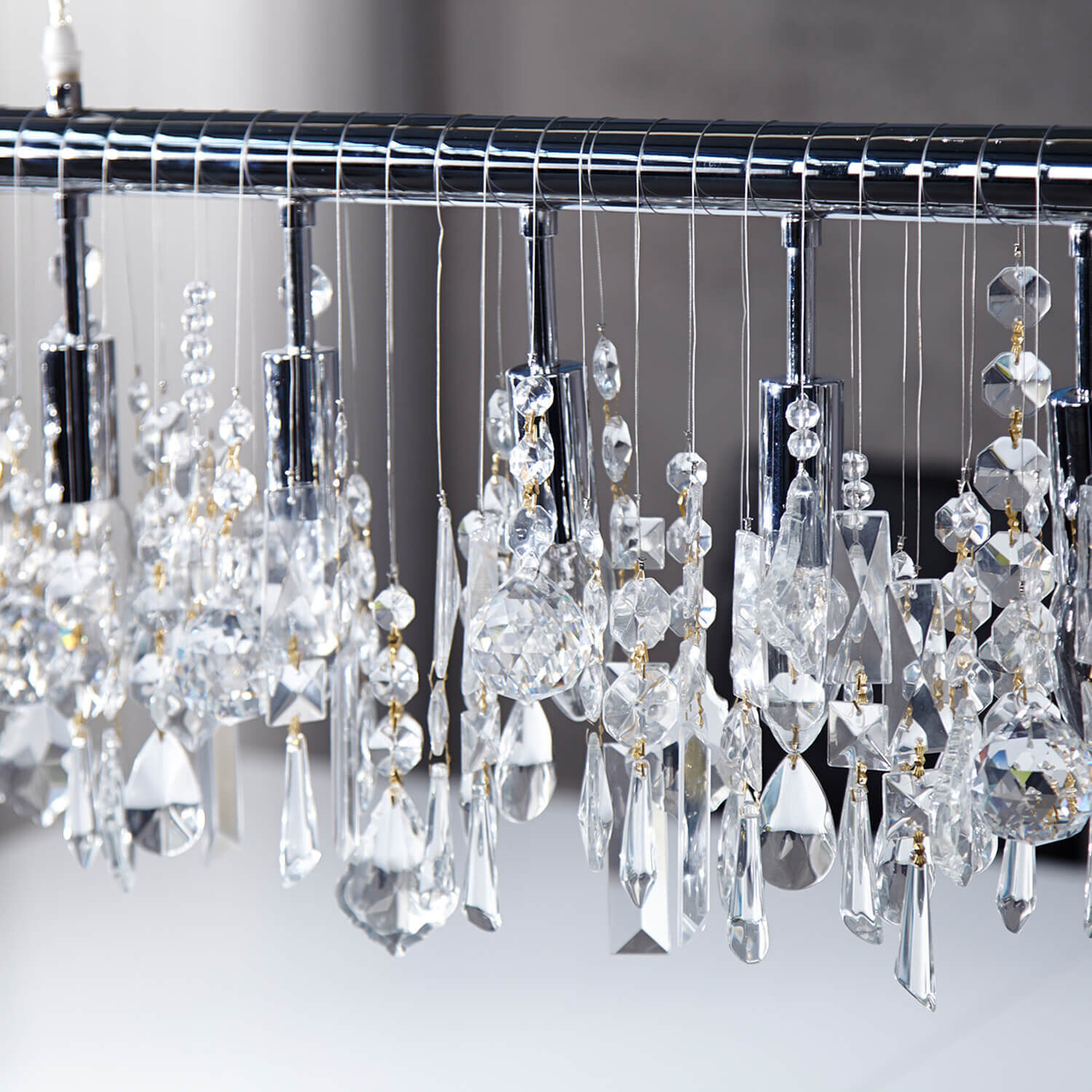 Leuchter, Lampe, Kristall