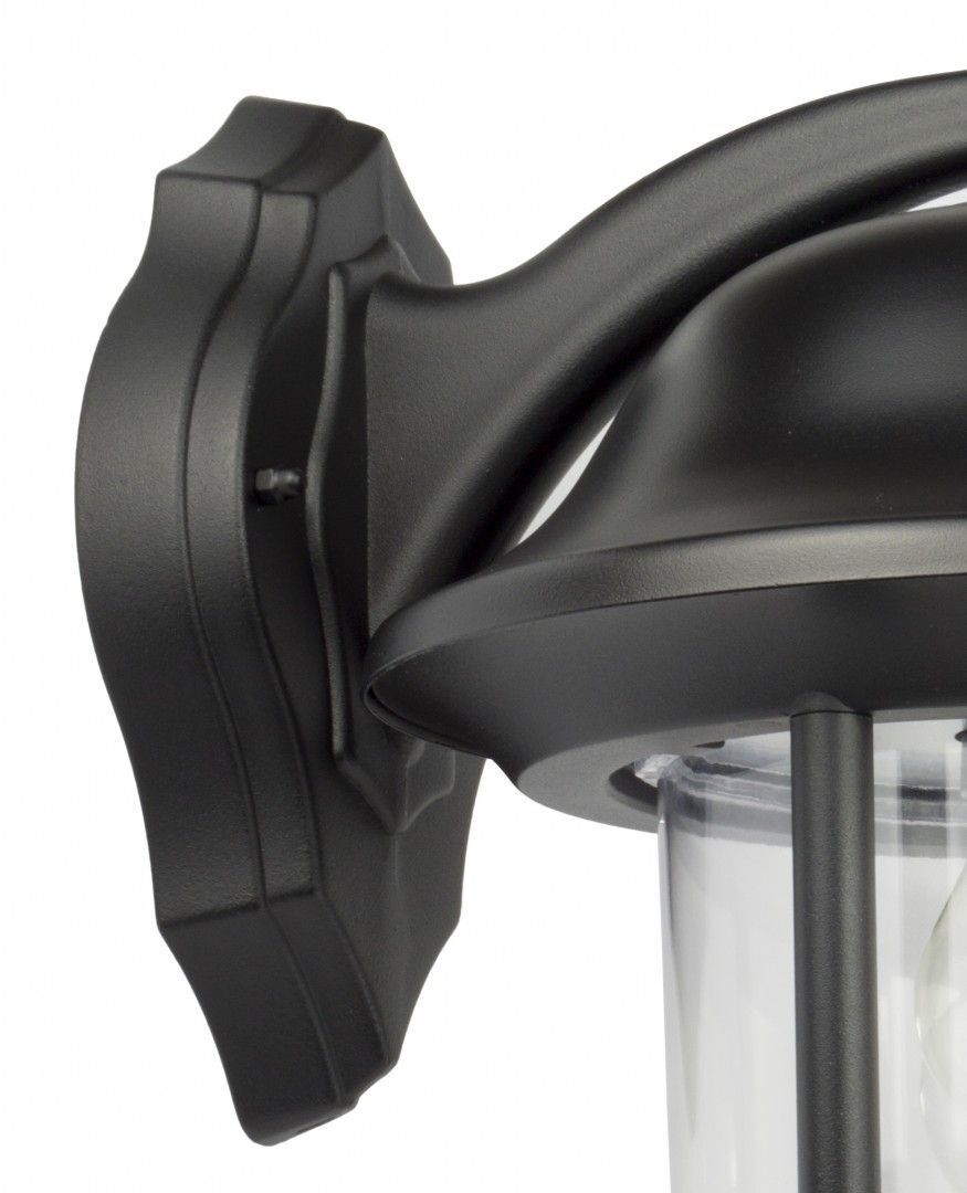 Lampe d'extérieur rustique noire IP43 résistante aux intempéries E27