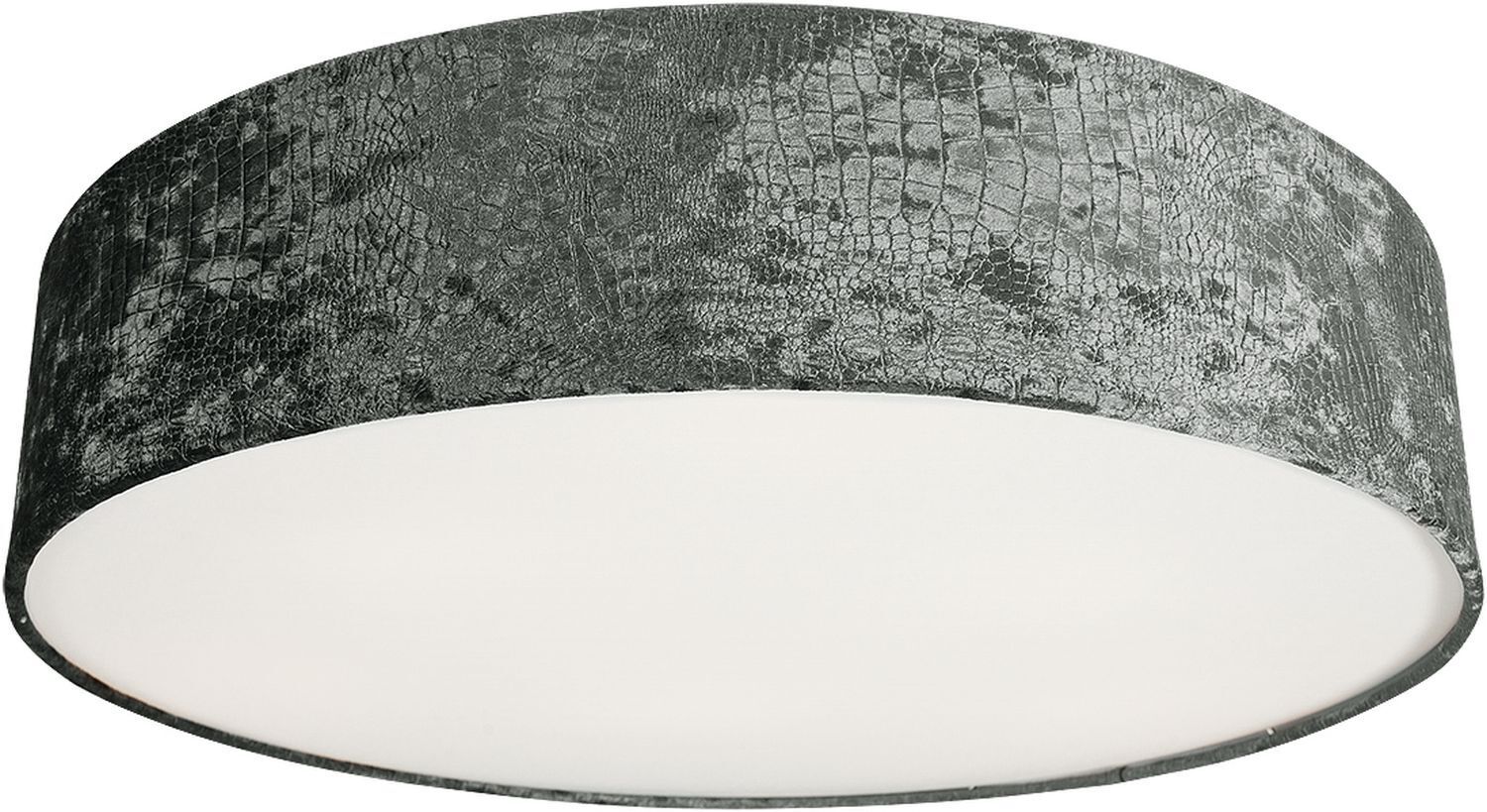 Plafonnier VALDA Gris 4-flmg Salon Lampe