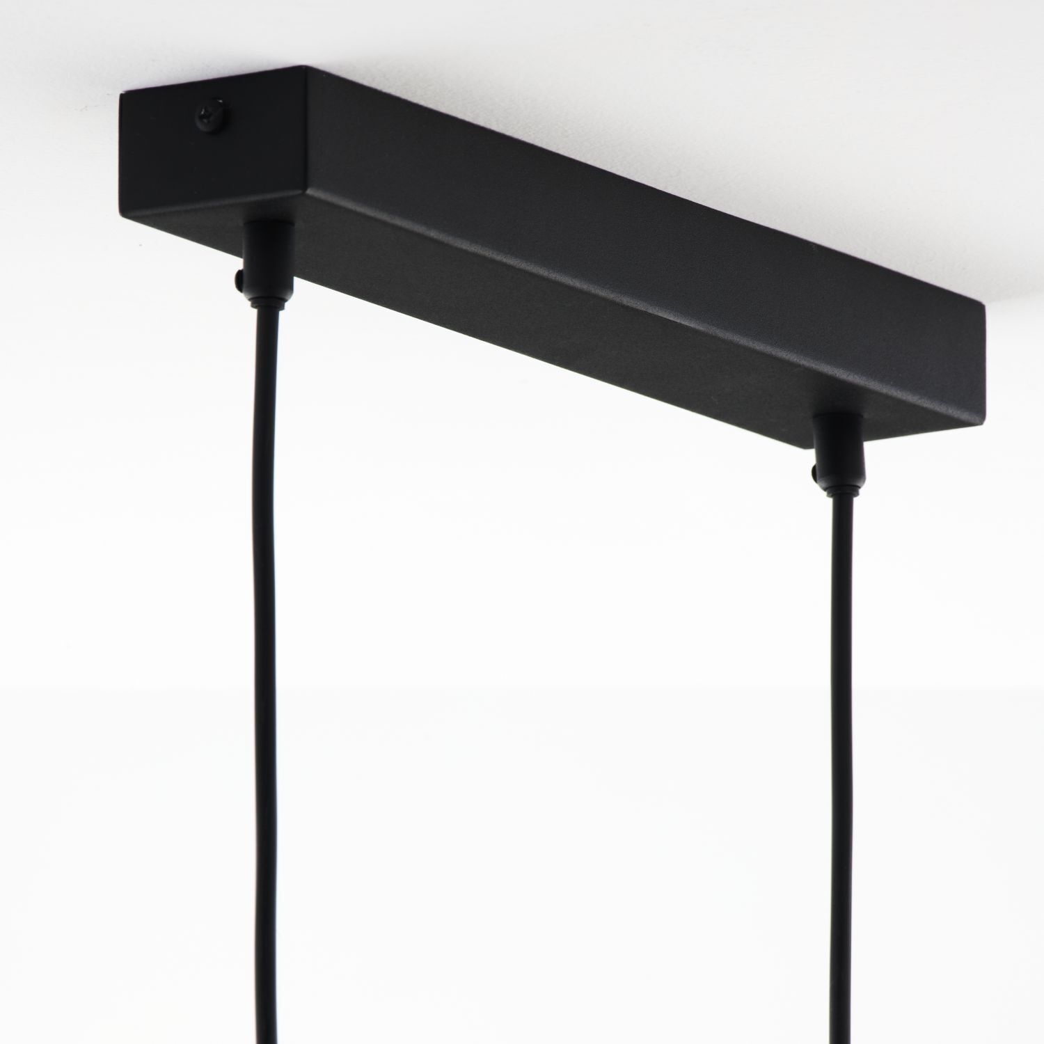 Lampe à suspendre en noir ambre or G9 2flmg L:51 cm Lampe, Beleuchtung