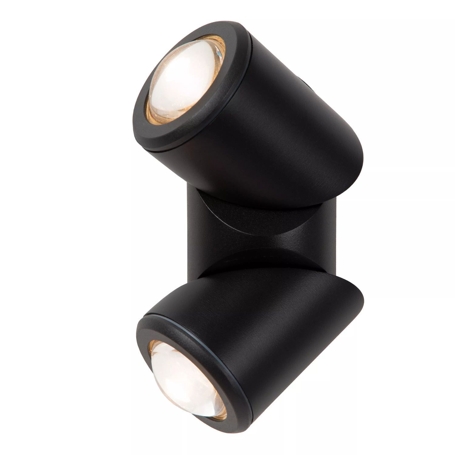 LED Wandstrahler Aluminium 2-flammig IP65 verstellbar Beleuchtung, Lampe, Licht, Taschenlampe
