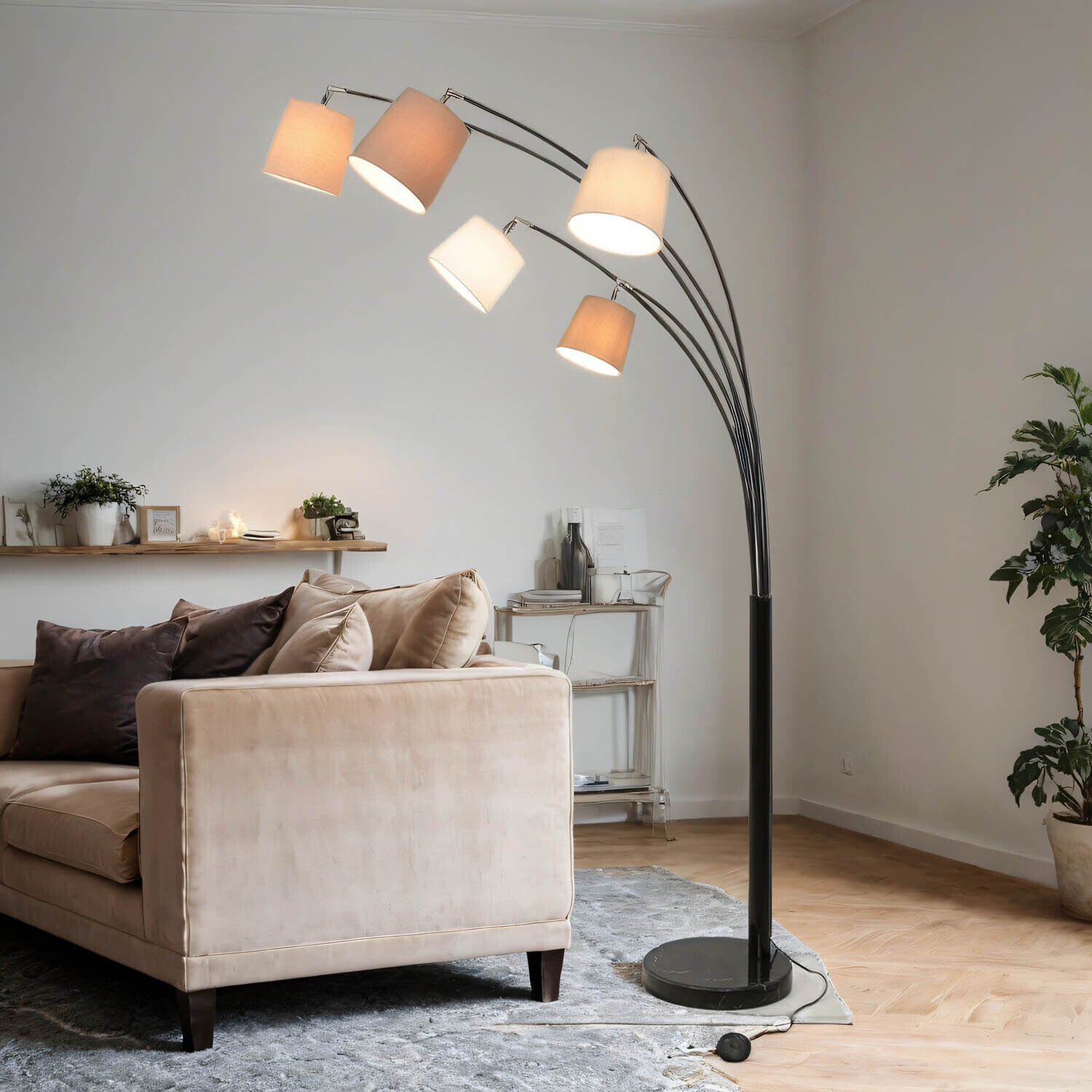 Lampadaire design DJERE Moderne 200cm Salon