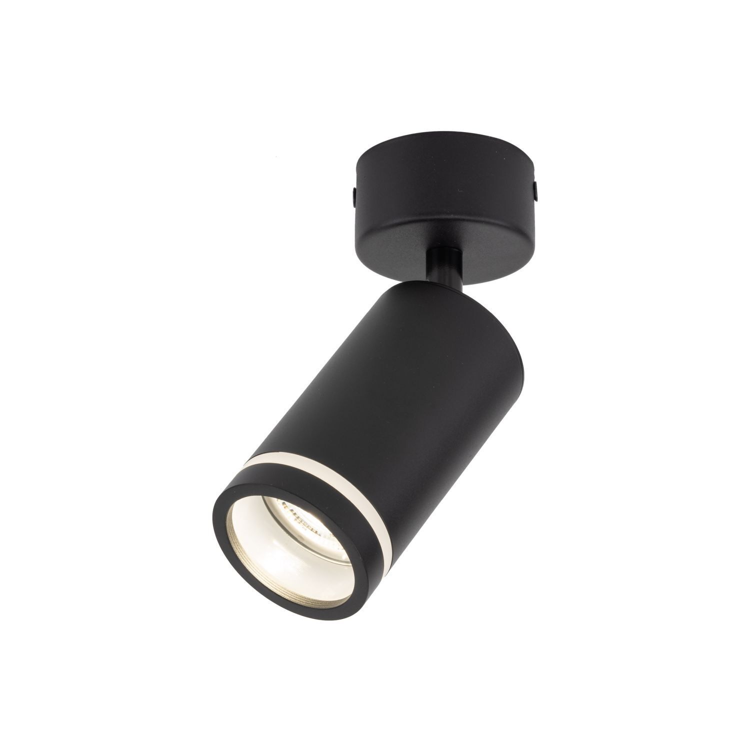 Plafonnier métal GU10 Ø 5,5 cm H : 13,5 cm orientable
