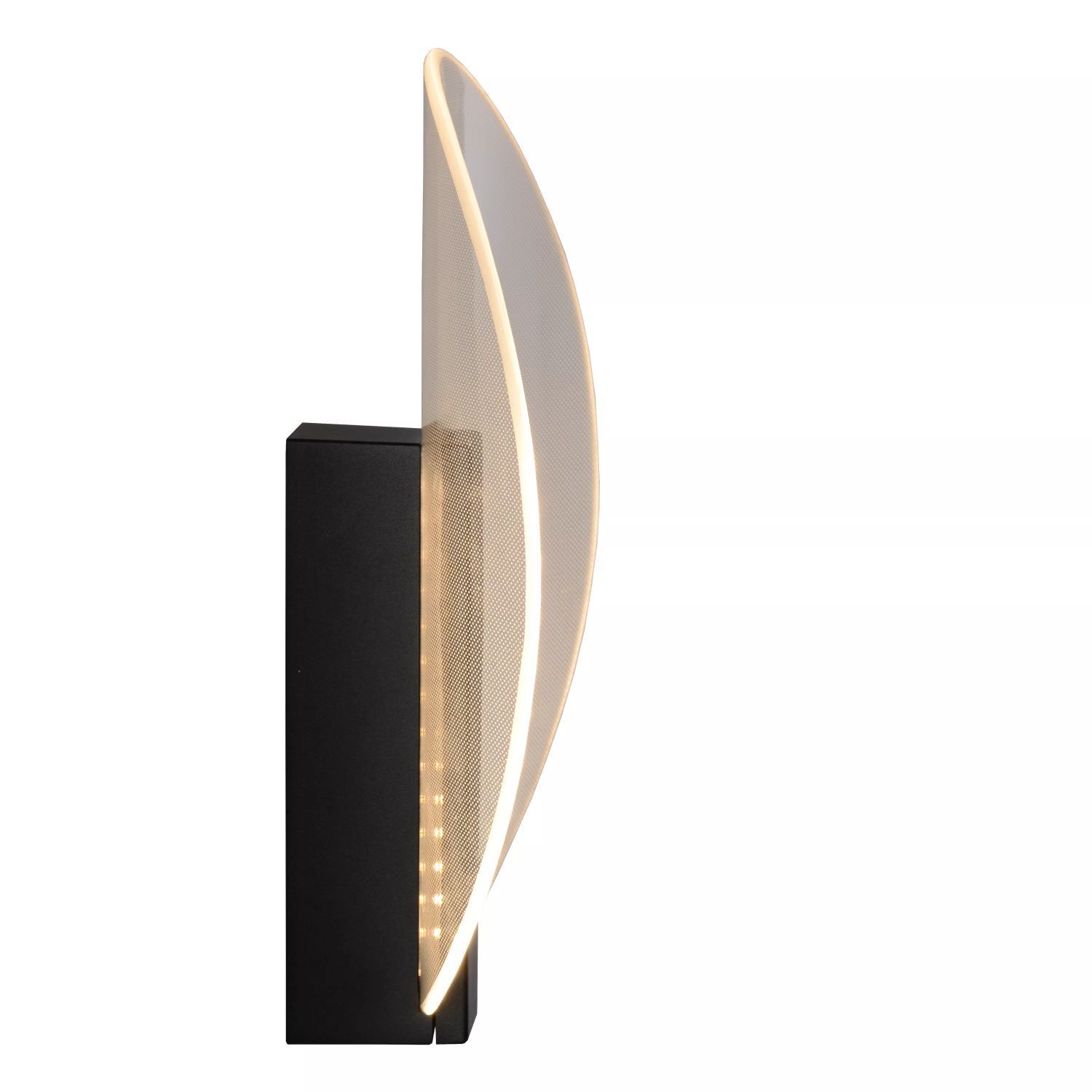 Applique murale extérieure LED Noir Blanc IP54 2700 K Porte d'entrée