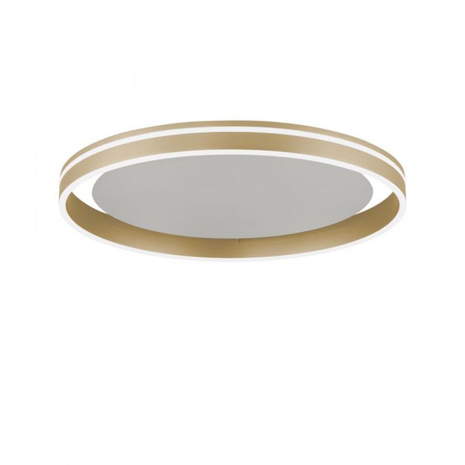 Plafonnier LED en laiton 38 W changement de température de couleur