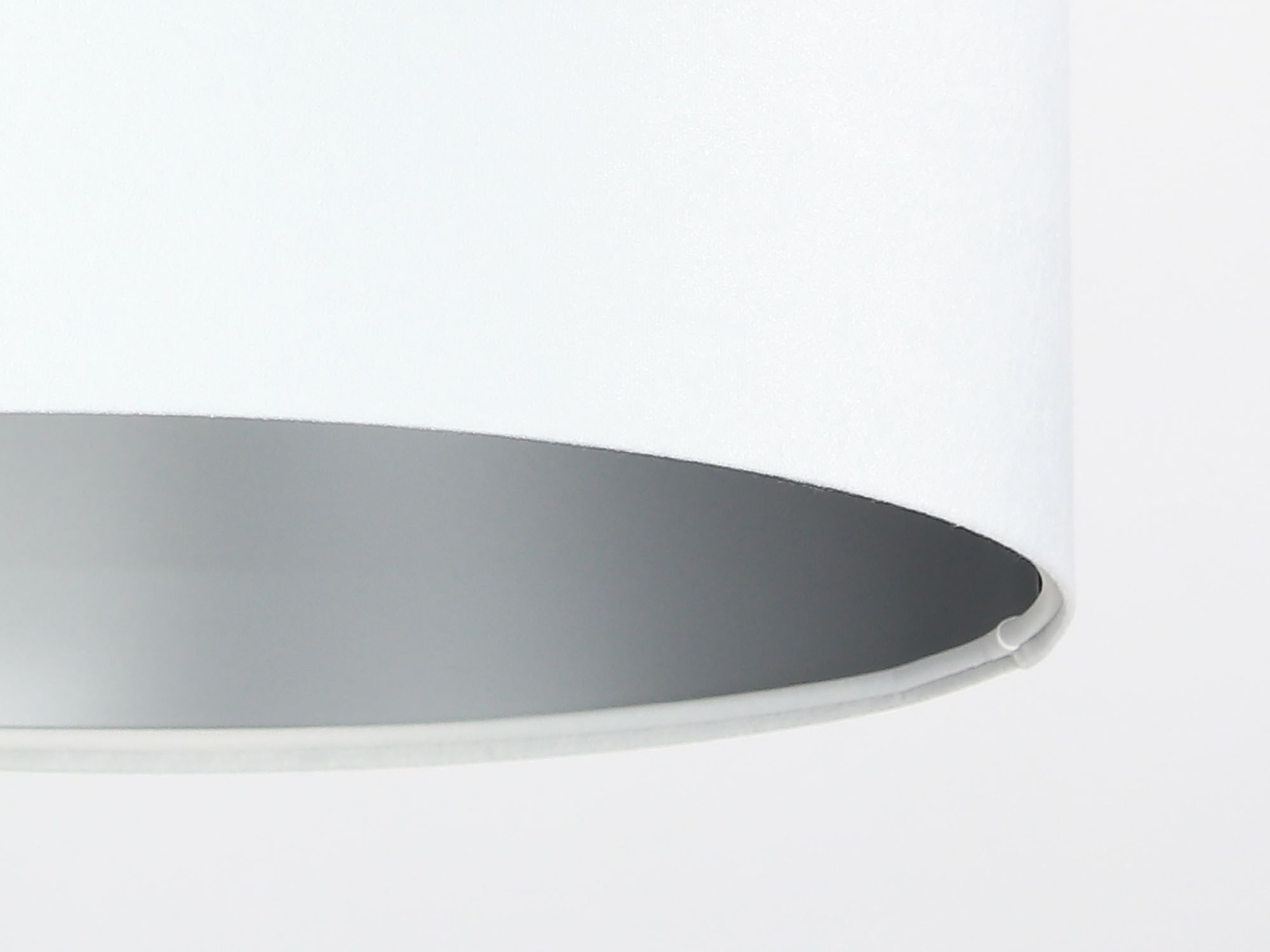 Suspension Tissu Blanc Éclairage Table à manger ronde Rétro