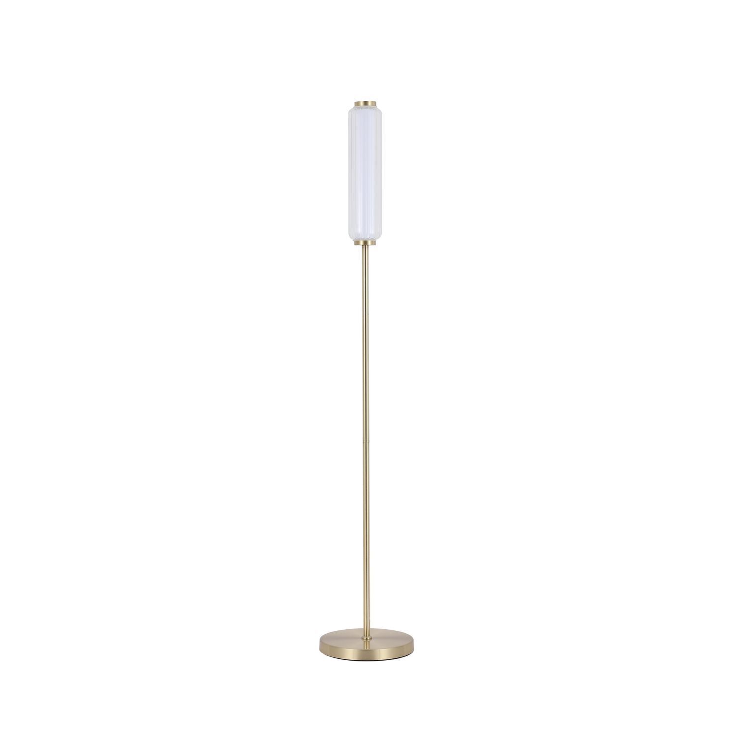 Lampadaire LED à intensité variable Verre Métal 797 lm 127 cm 10 W