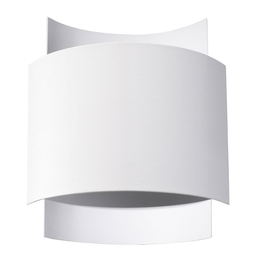 Applique intérieure Up Down métal blanc H : 23 cm G9