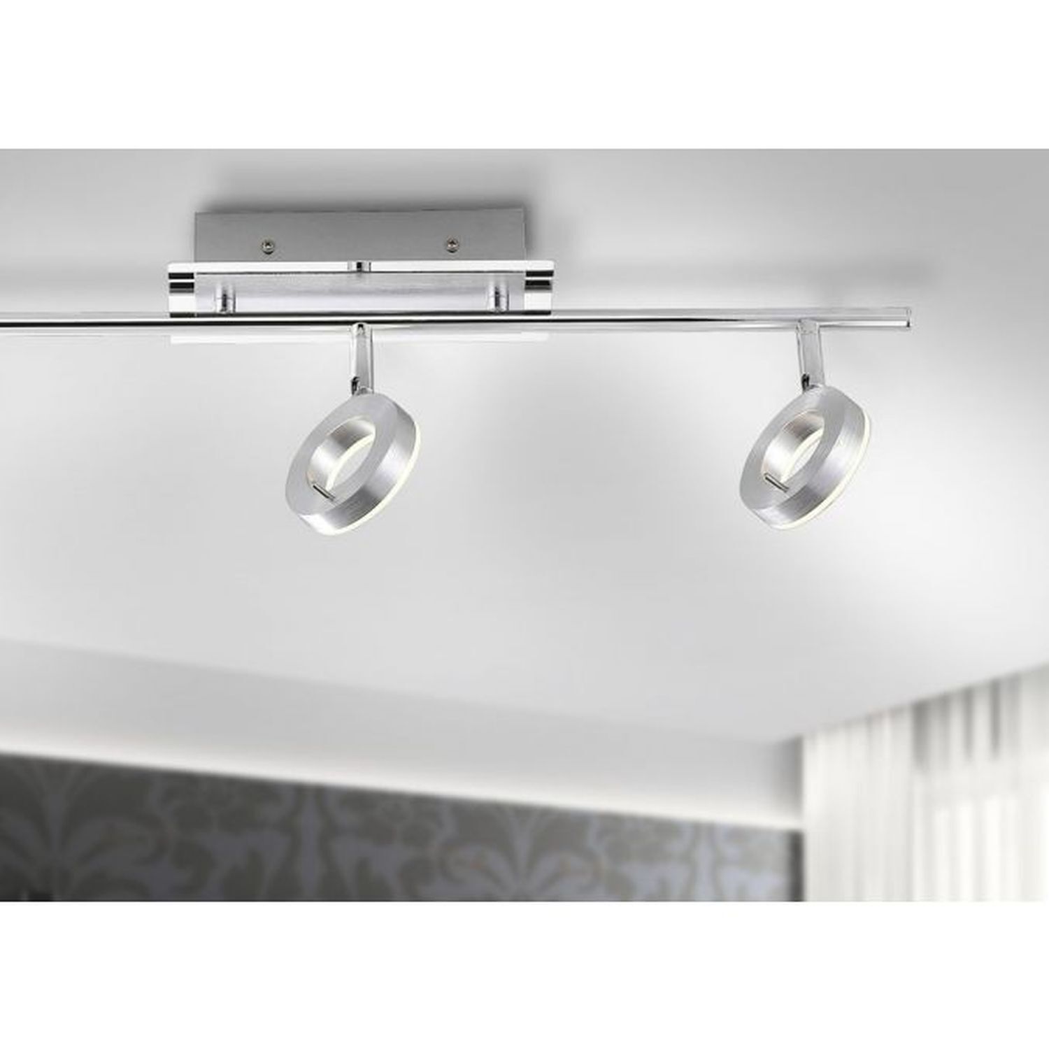 Flexibler LED Deckenspot in Aluminium IP44 L:67 cm Beleuchtung, Deckenleuchte