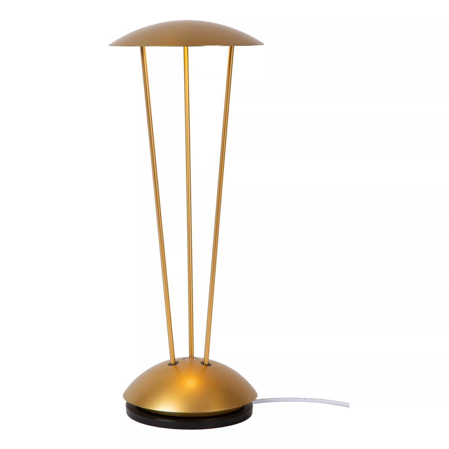 Lampe de table LED rechargeable Or Station de recharge IP54 2 W dimmable