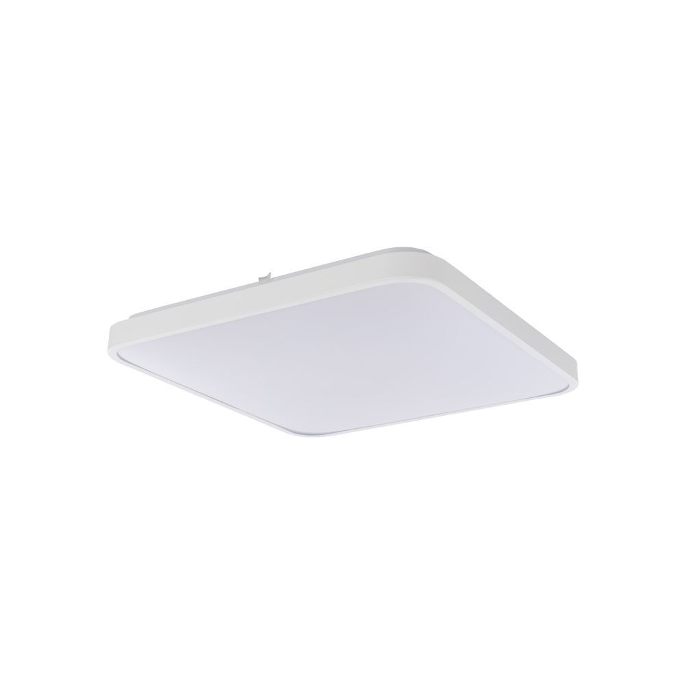 Plafonnier LED blanc IP44 32W carré LUKE