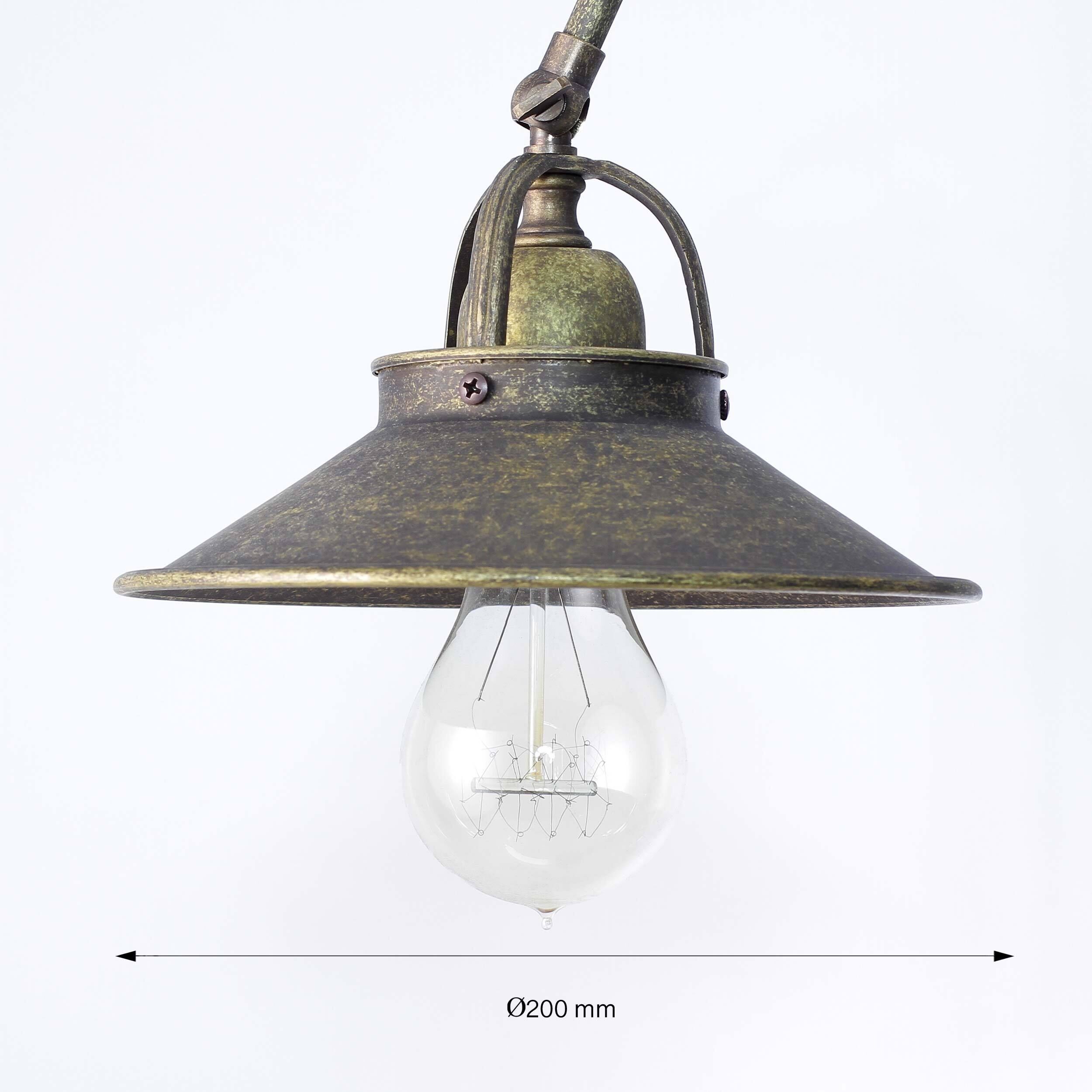 Lampadaire bronze antique en laiton véritable