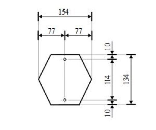 Lampe de socle jardin 41,5 cm Rustique IP43 étanche à la pluie