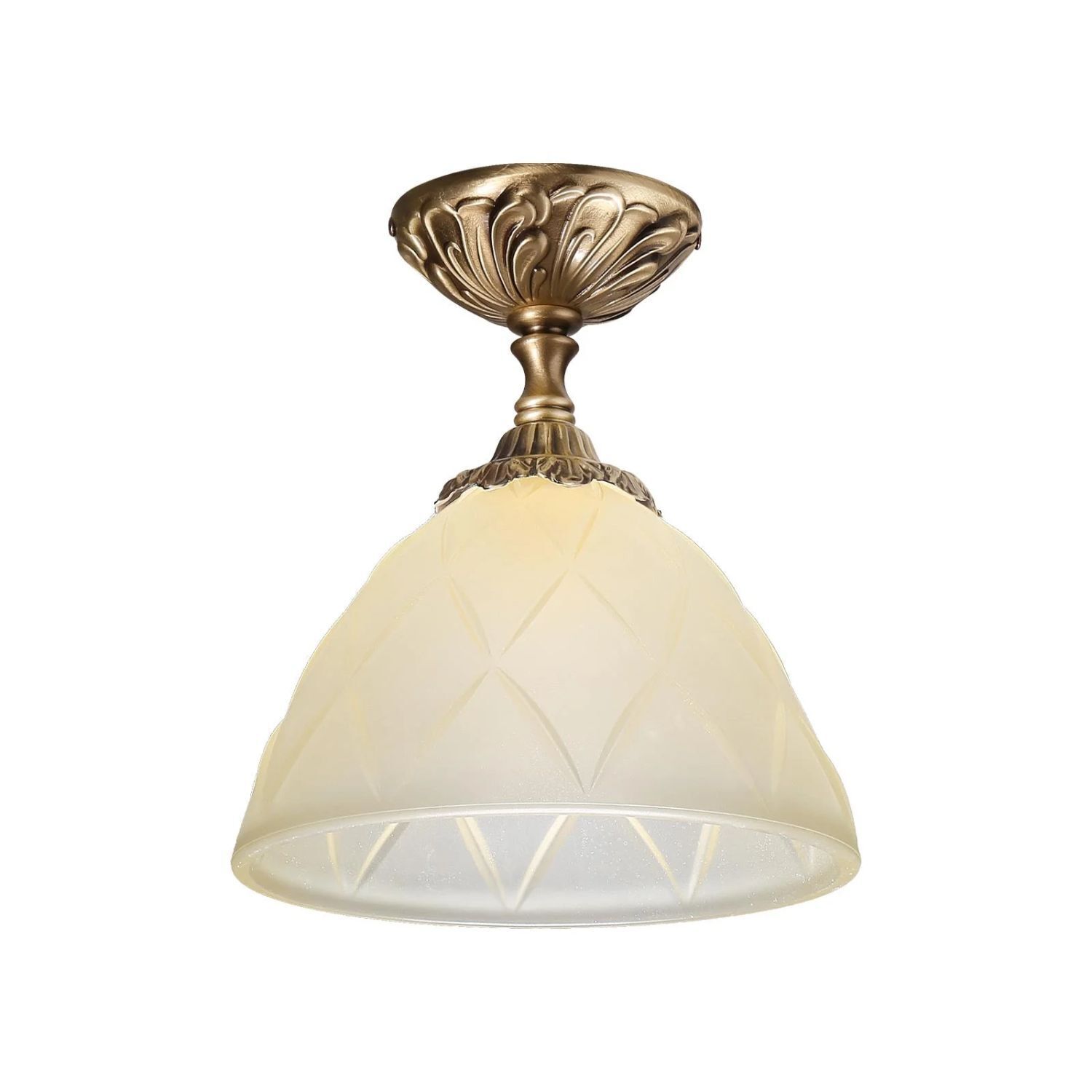 Jugendstil Deckenleuchte Deckenlampe Beige Deckenleuchte, Leuchte, Lampe