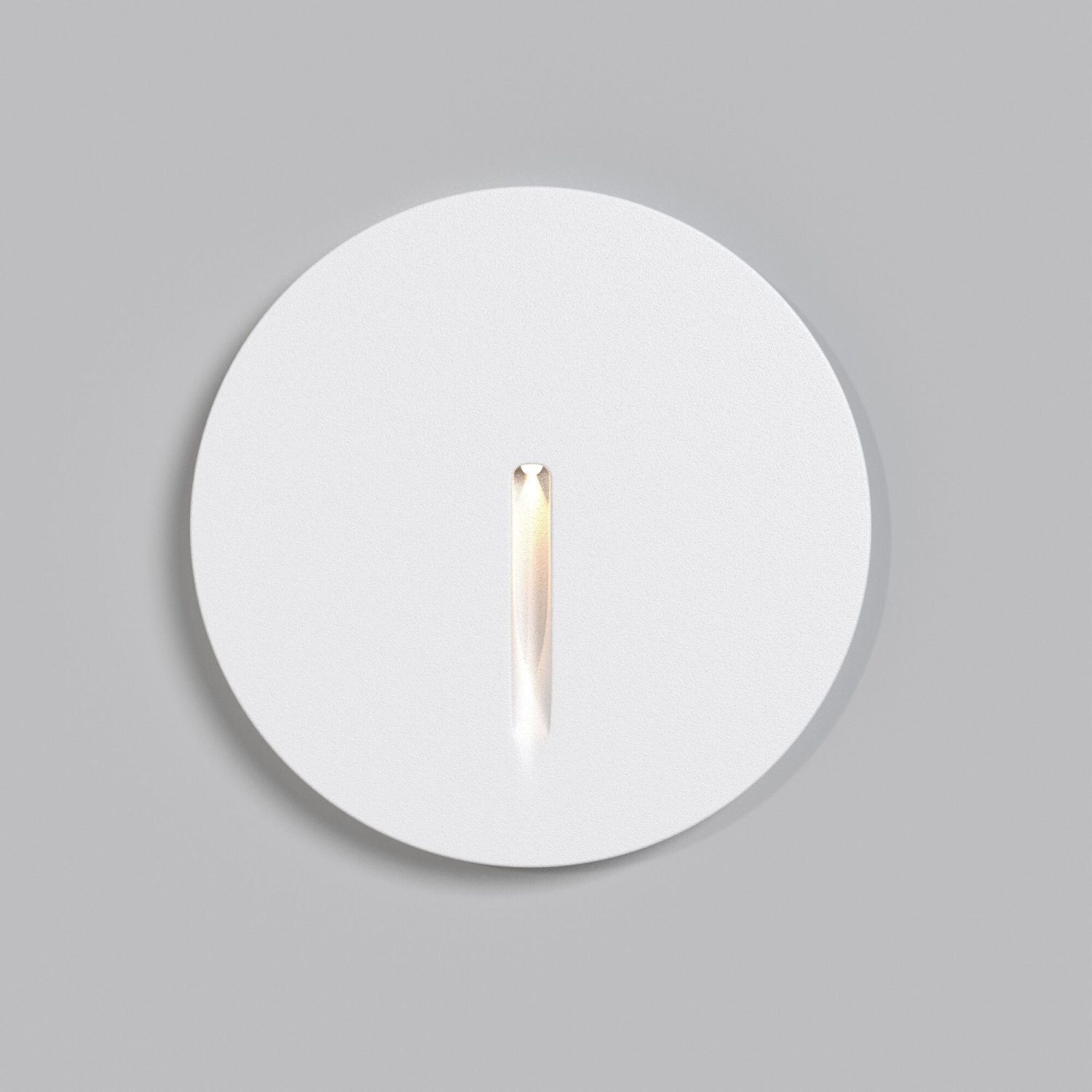 Applique murale LED encastrée Aluminium IP54 ronde Ø 7 cm Blanc Applique murale LED encastrée Aluminium IP54 ronde Ø 7 cm Blanc