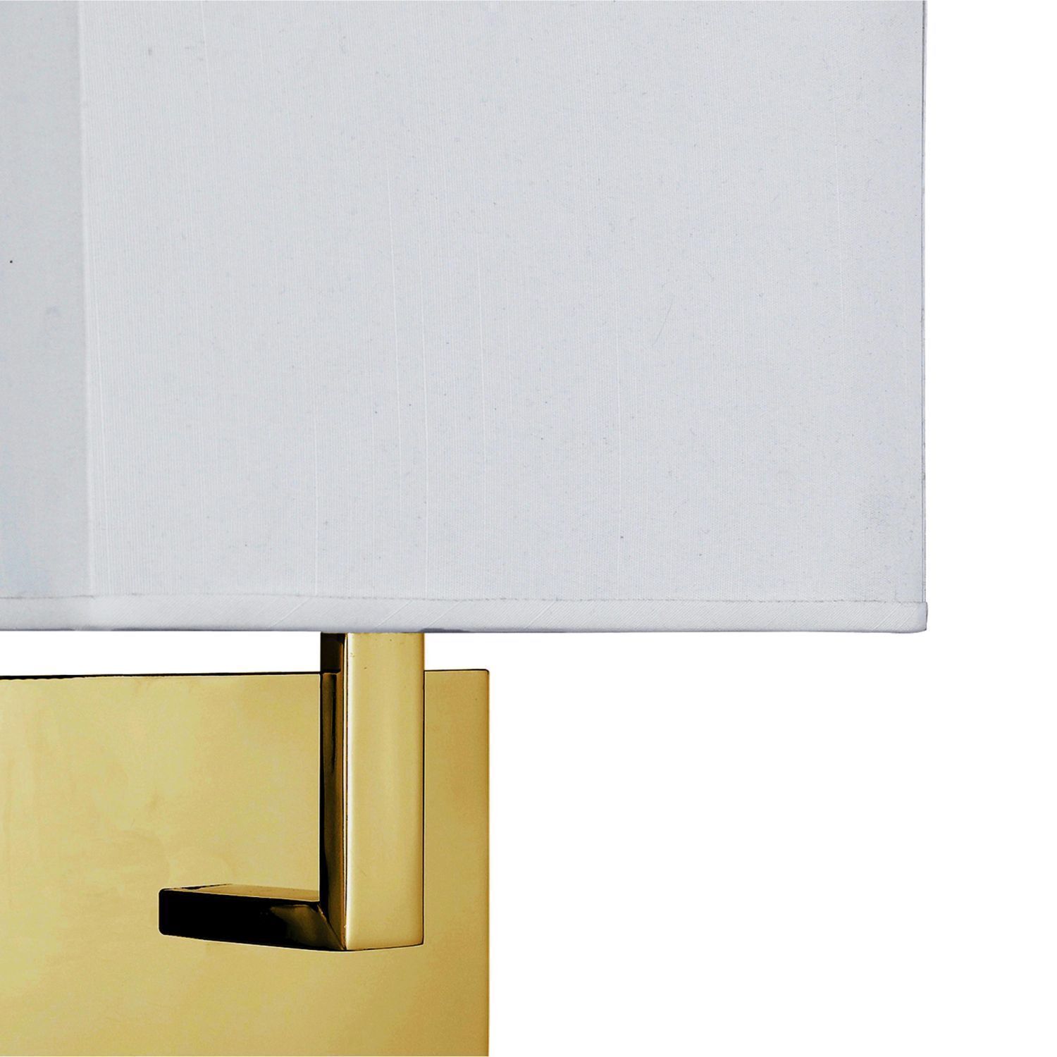 Applique murale Tissu Métal faible éblouissement H:26 cm avec interrupteur