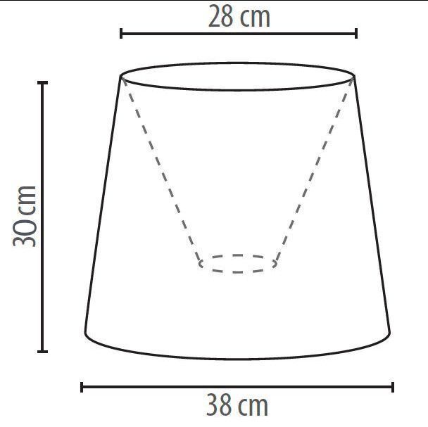 Abat-jour Lampadaire Blanc Dentelle Textile E27 Diagramm, Handlung