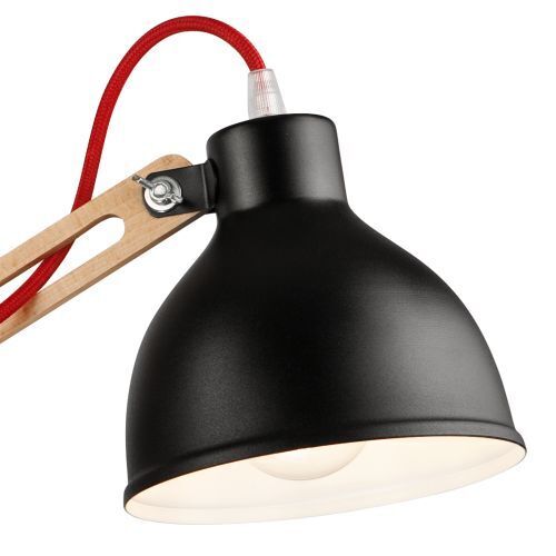 bois noir plafonnier 3-flmg salon