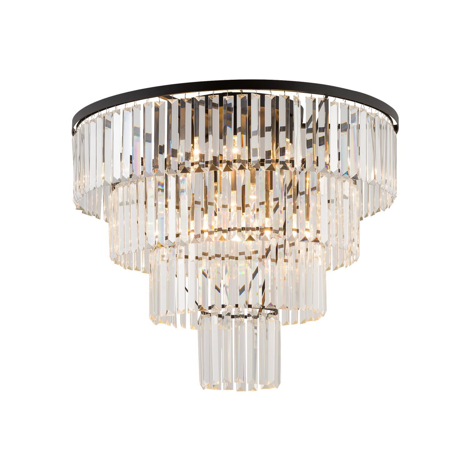 Cristal Lampe de plafond Art Déco Ø 71 cm 12-flamme E14