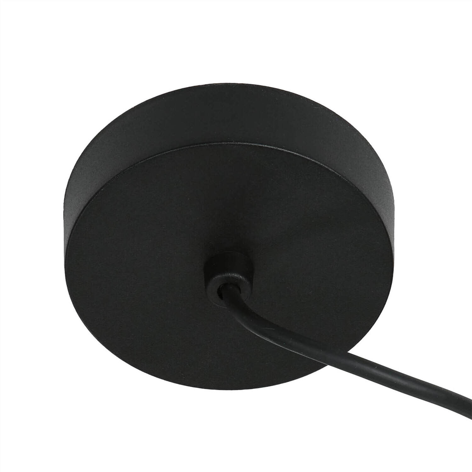 Lampe à suspendre Salon Moderne Noir Métal ∅40cm