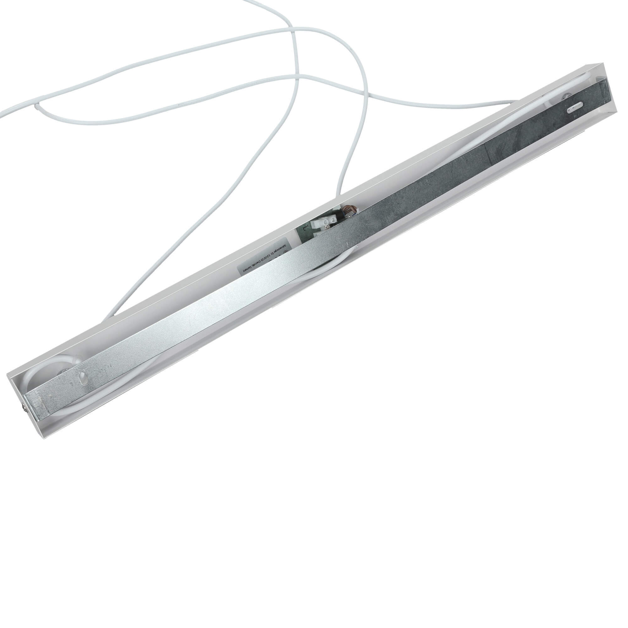 Suspension 3 flammes orientable blanc or E27