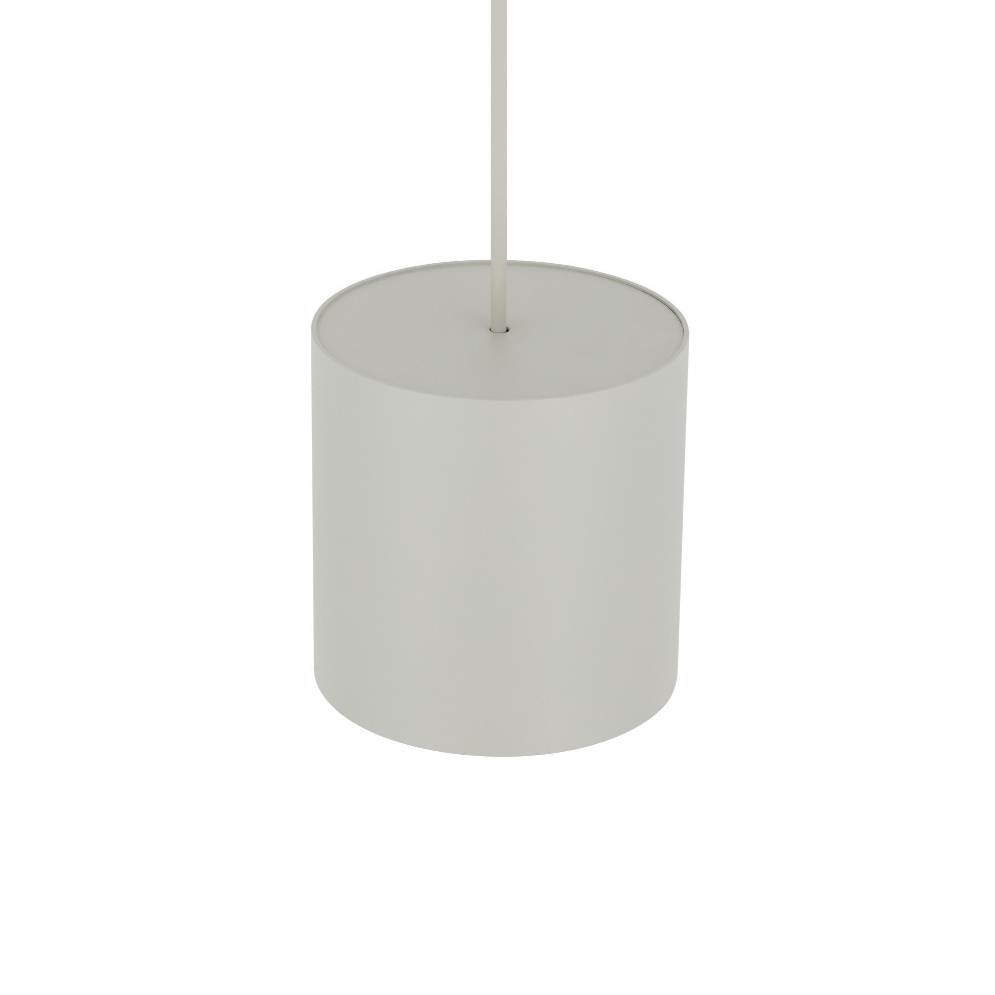 Runde Pendelleuchte Metall GU10 Ø13 cm Seidengrau hängelampe, lampenschirm, weiße farbe, pendelleuchte, minimalistisch