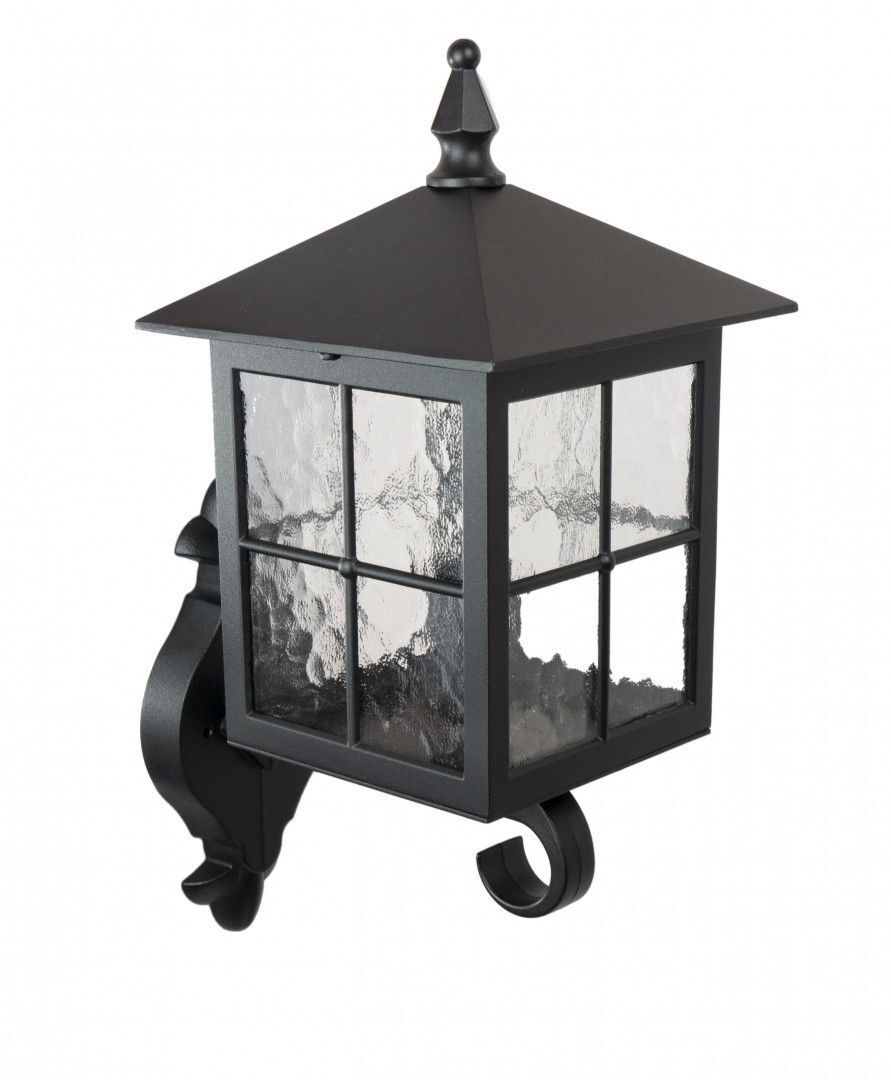 Applique murale extérieure rustique BAARLE IP43 noire