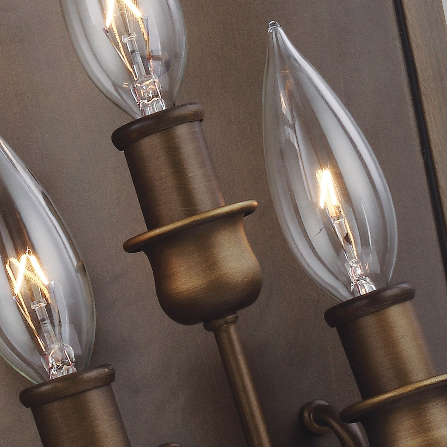 Wandleuchte innen Metall Vintage Design Messing antik Licht, Lampe