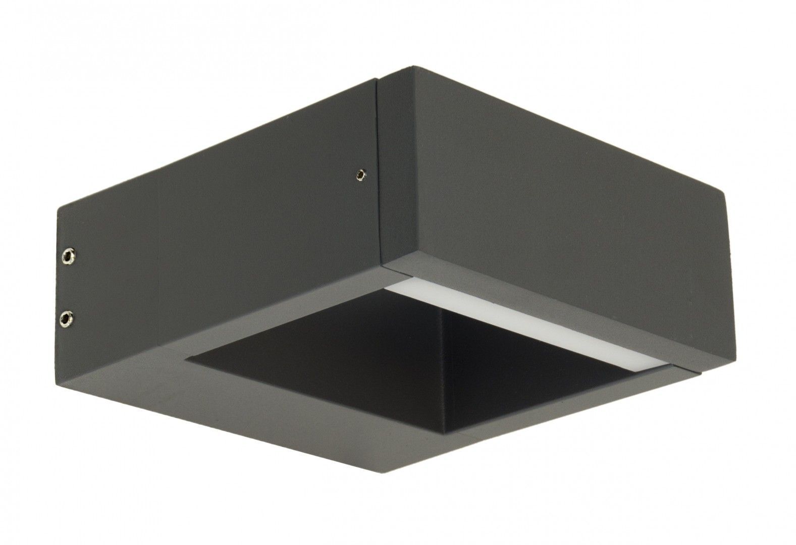 Applique LED IP54 anthracite 4000K 480lm