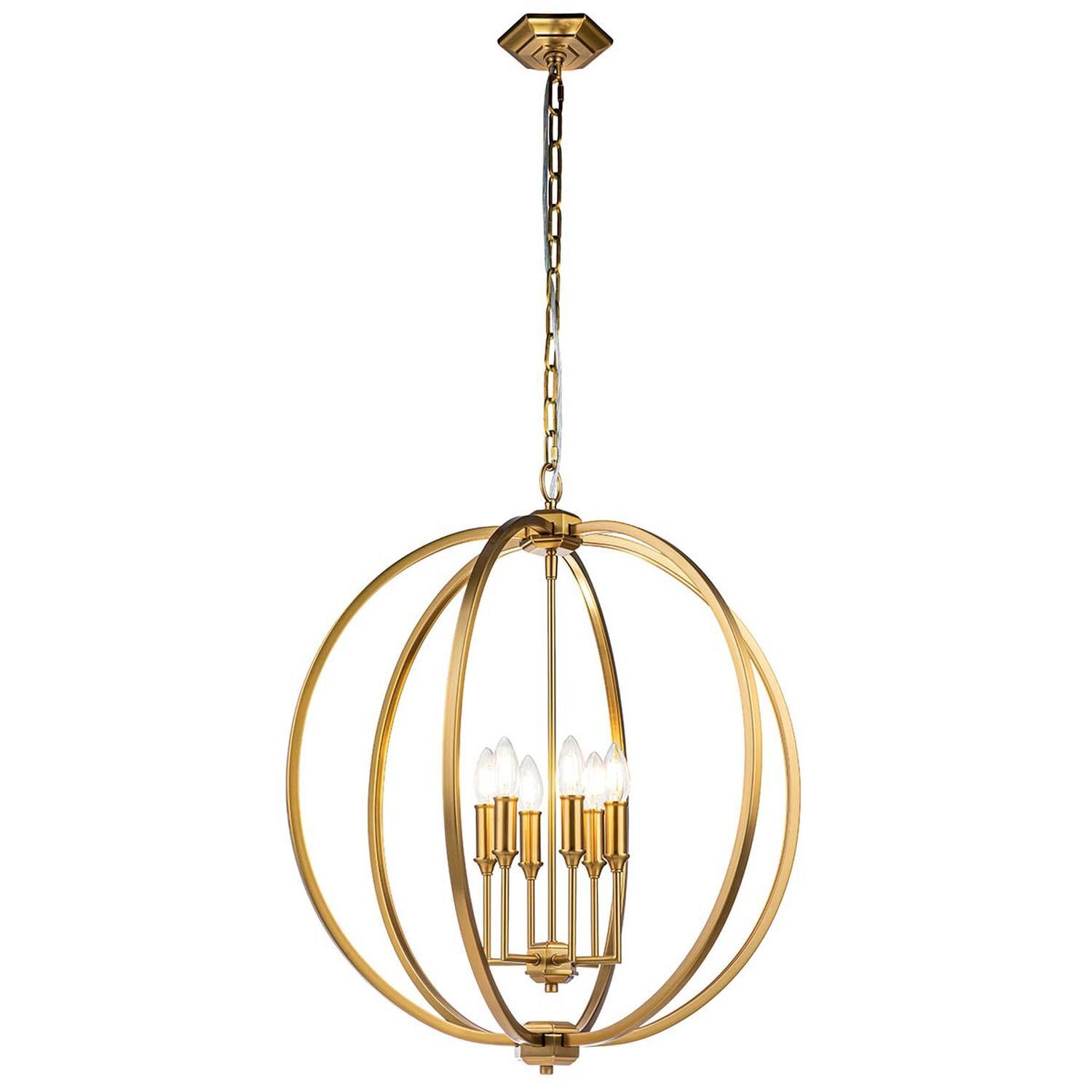 Suspension métal E14 ronde D : 62,2 cm Moderne