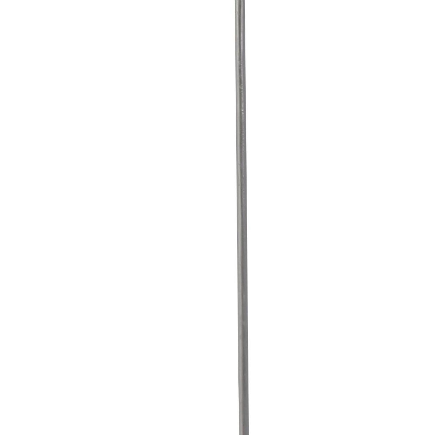 Lampe à suspendre 3 flammes chrome gris fumé E27 verre métal