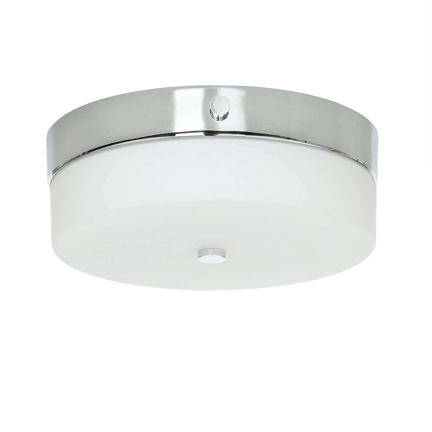 Plafonnier LED JANJA en chrome IP44 Ø25cm Lampe Deckenleuchte, Leuchte