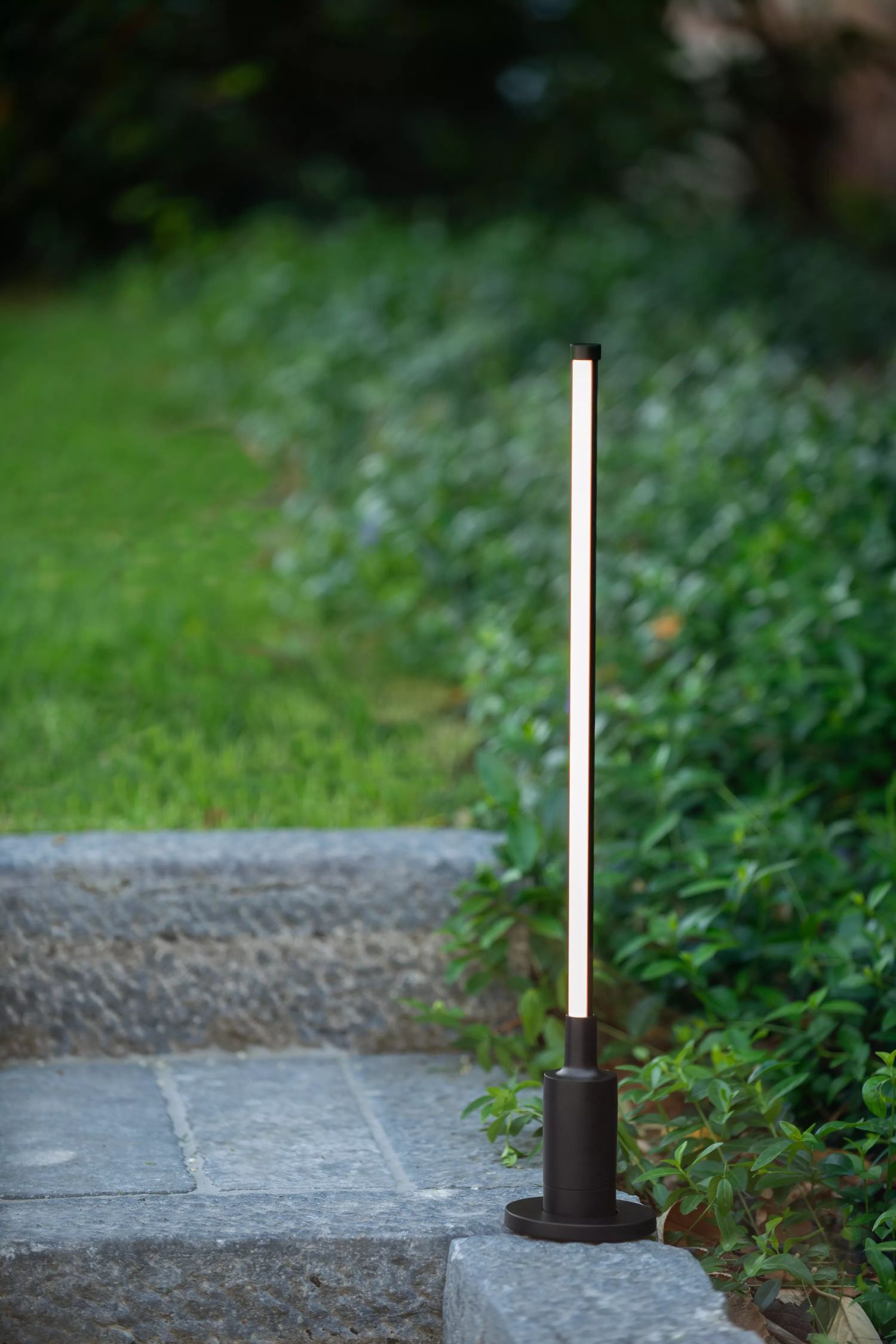 Lampe d'allée LED Aluminium 3000 K IP54 H:58 cm Piquet de terre