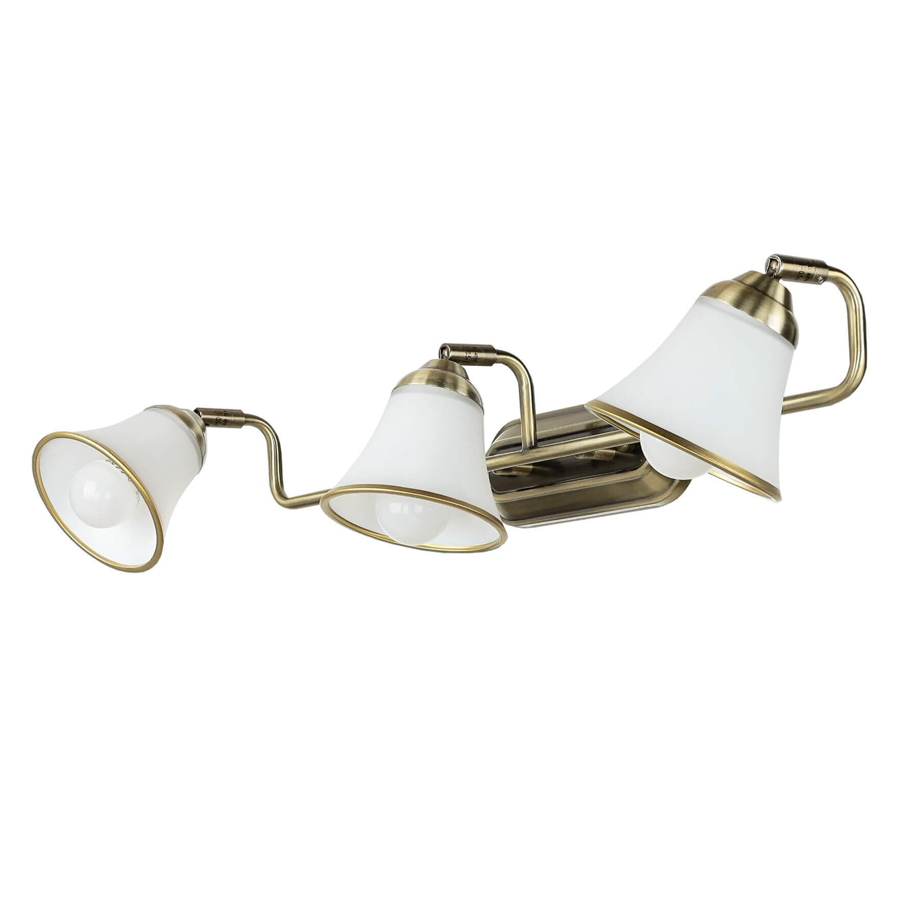 Applique de salle de bain 3xE14 67cm pivotante Art Nouveau GRANDO Lampe, Beleuchtung, Leuchte