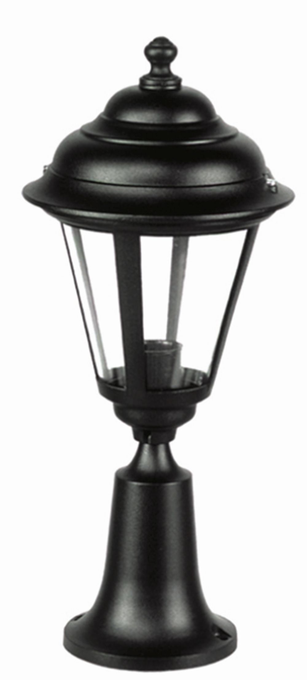 Lampe d'allée rustique jardin terrasse 44 cm IP44