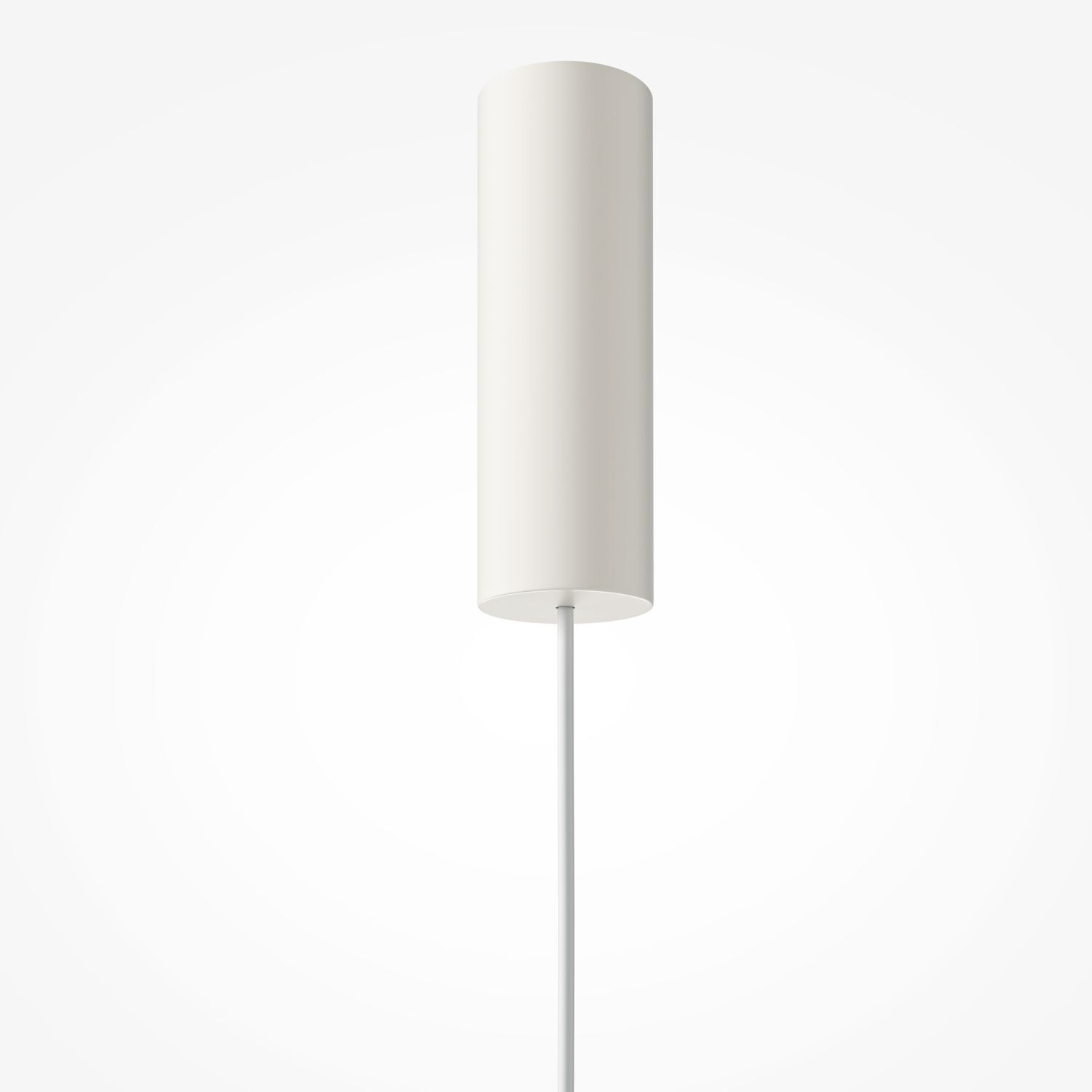 Lampe à suspendre LED métal verre D : 22 cm H : max. 350 cm Blanc