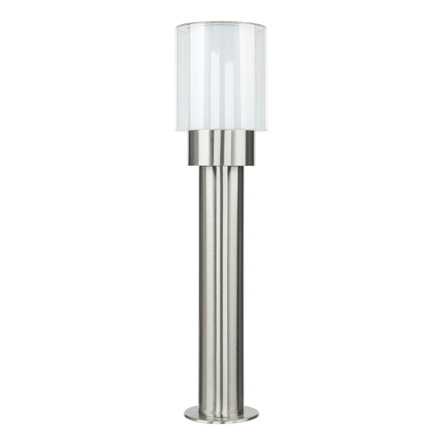 Lampe d'allée en acier inoxydable 50 cm Moderne à faible éblouissement E27