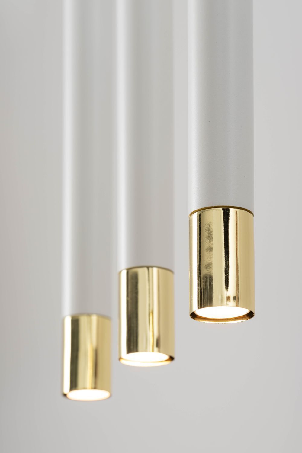 Lampe à suspendre Blanc Or élégant Moderne Métal Table à manger