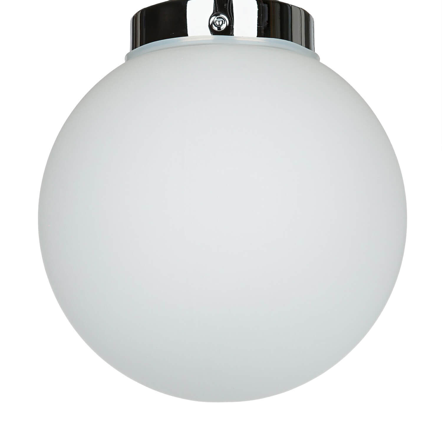 Plafonnier salle de bain chrome blanc E14 Leuchte, Deckenleuchte