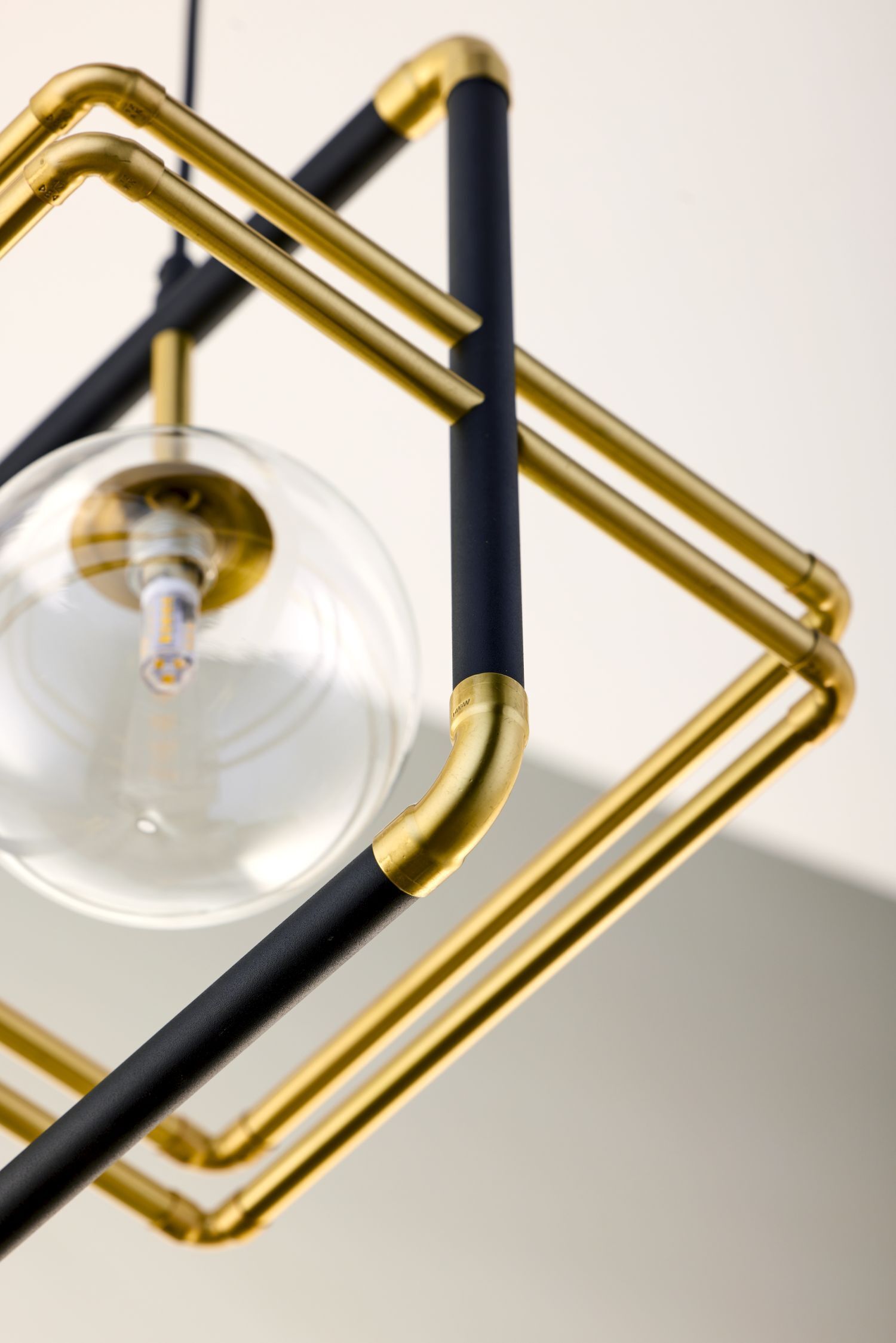 Lampe, Kronleuchter, Licht, Rauchrohr