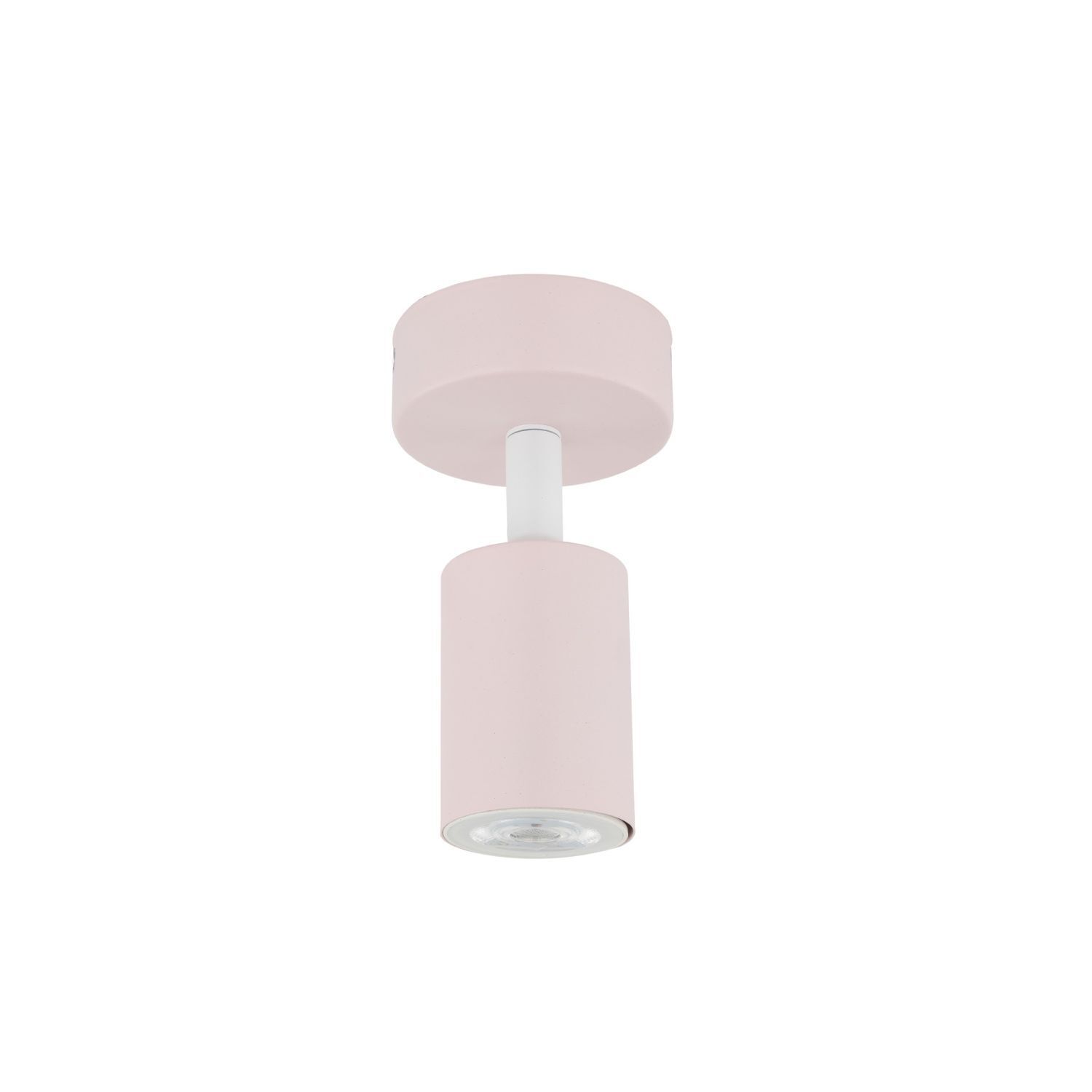 Plafonnier chambre d'enfant rose GU10 rond Ø 13 cm petit