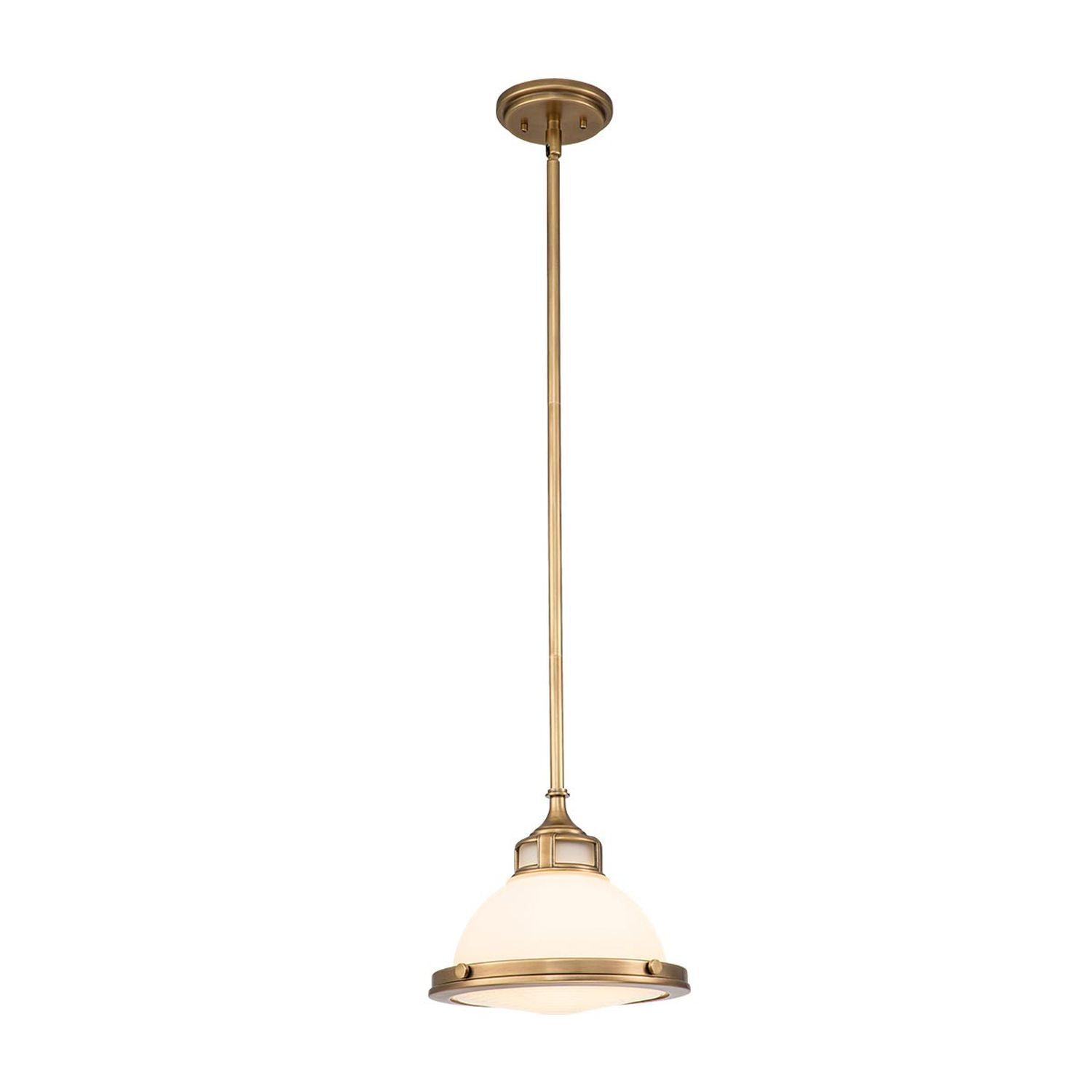 Suspension métal verre Ø 29,2 cm rond E27 Industrial