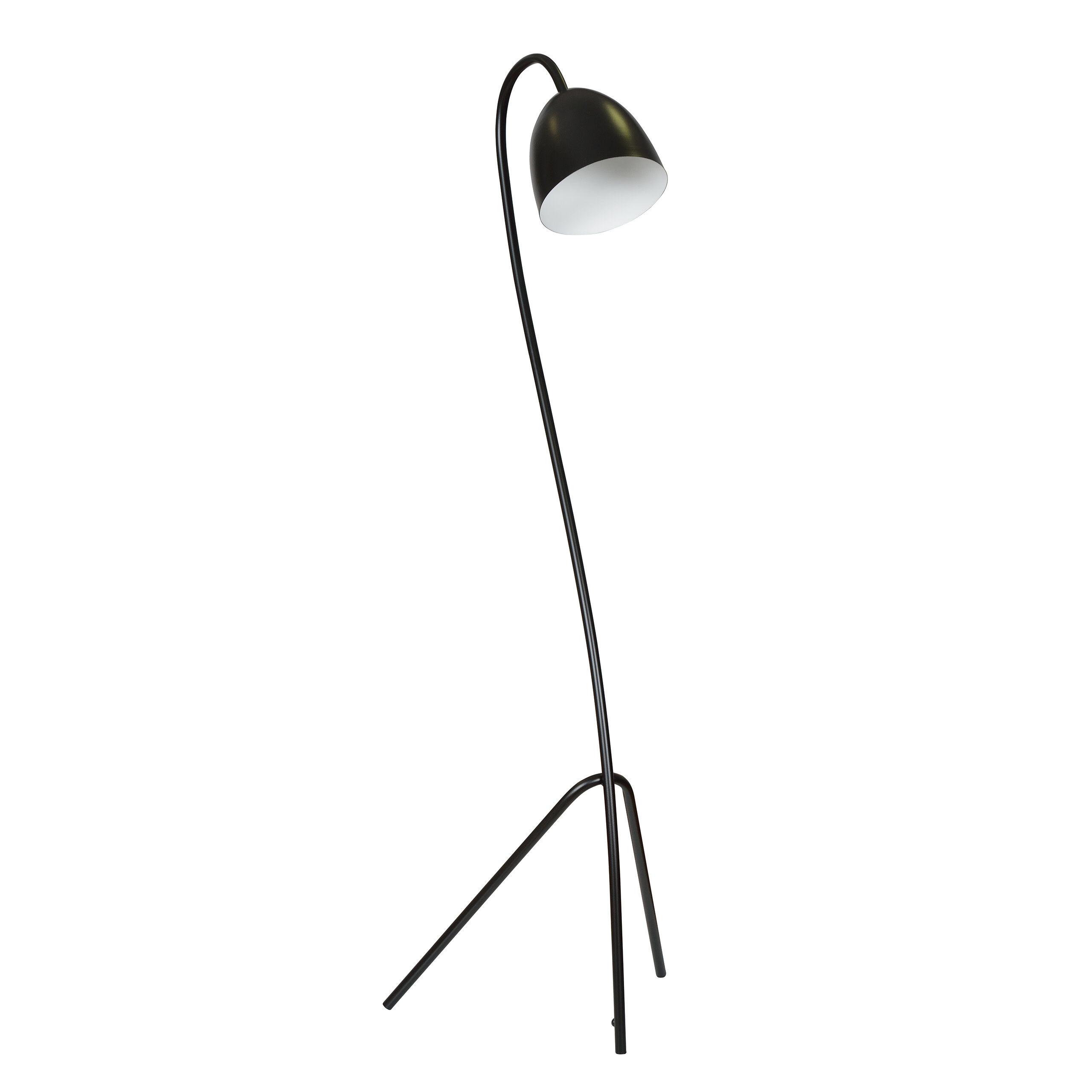 Lampadaire Noir 140cm Salon Scandinave