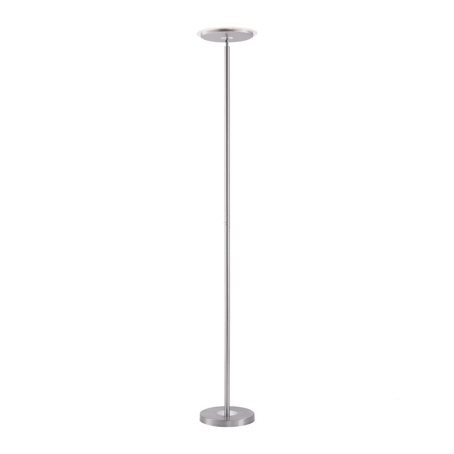 Lèche-plafond LED flexible acier Touch 181 cm dimmable