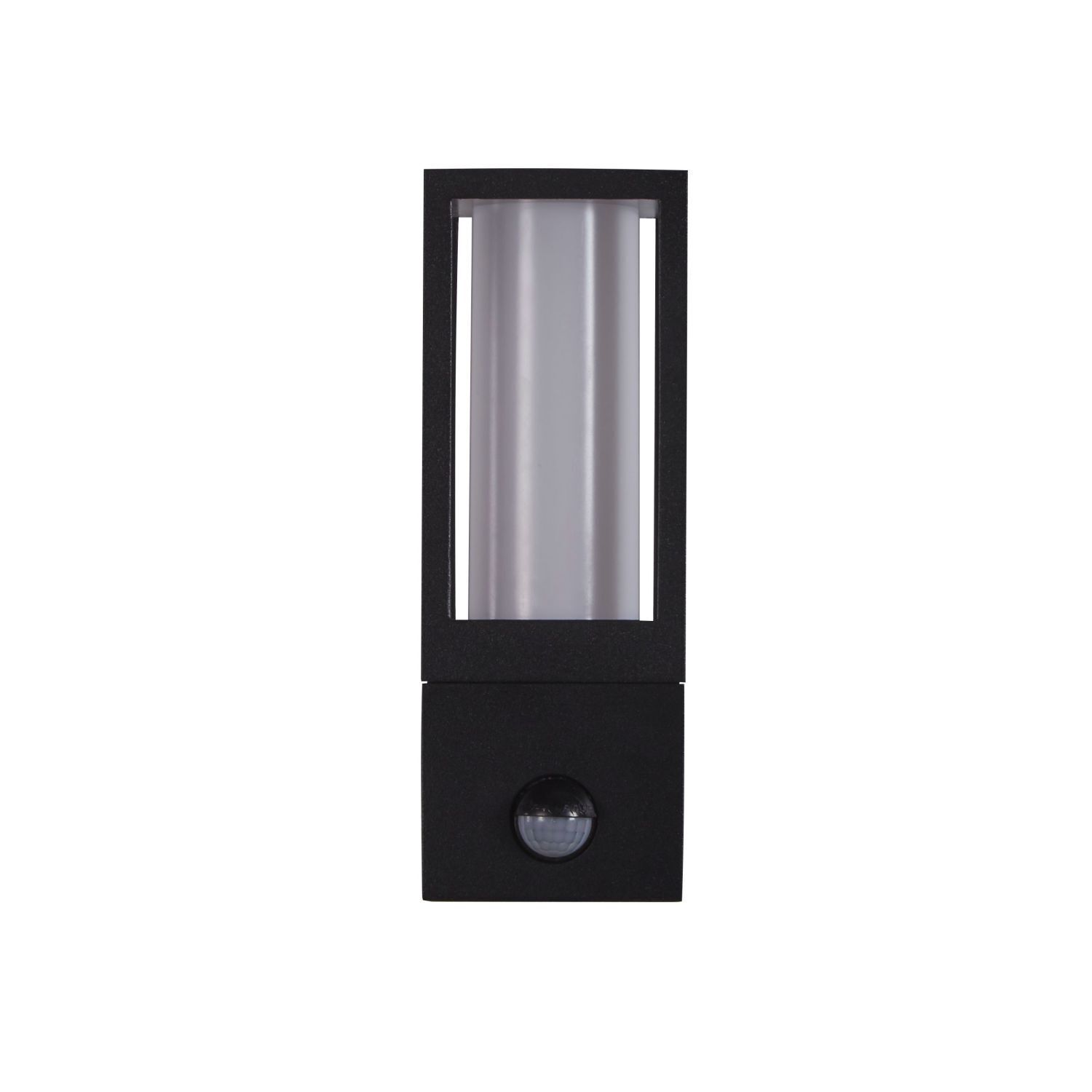 Lampe d'extérieur murale IP44 GU10 noir blanc Détecteur de mouvement