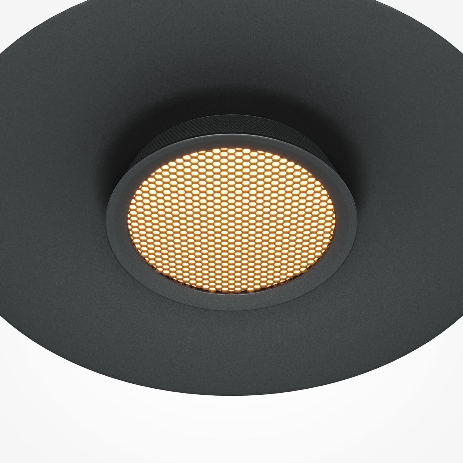 Luminaire suspendu LED aluminium blanc chaud 3000 K 500 lm rond Elektronik, Sprecher