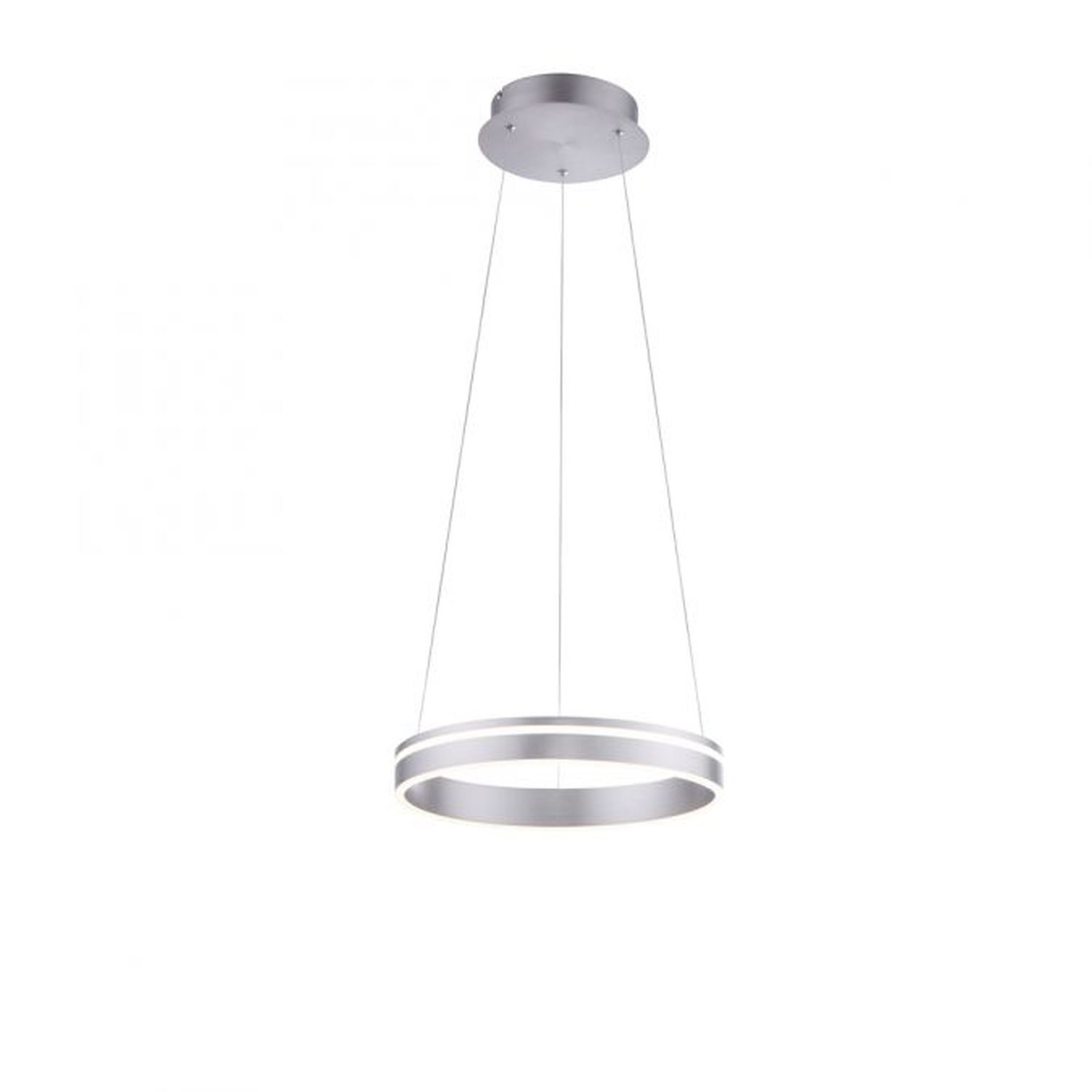 Lampe LED à suspendre Ring Ø40 cm 27 W dimmable Télécommande