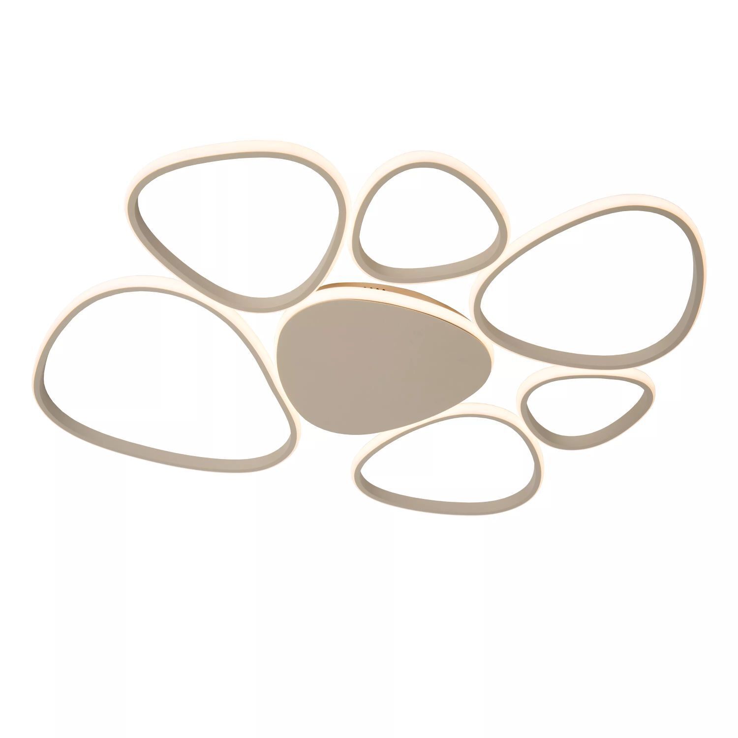 LED Deckenlampe Taupe Metall L:90 cm 72 W 2700-4000 K Zubehor, Brillen