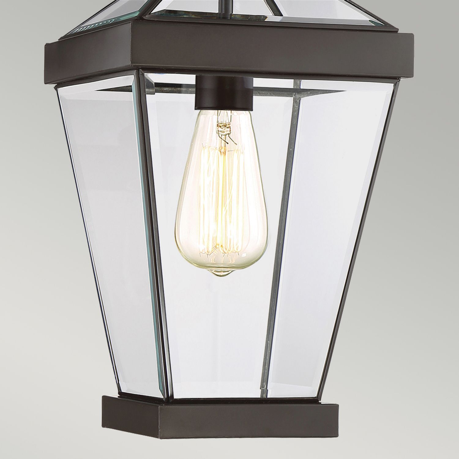 Lampe à suspendre extérieure design vintage en bronze E27 SIDODI